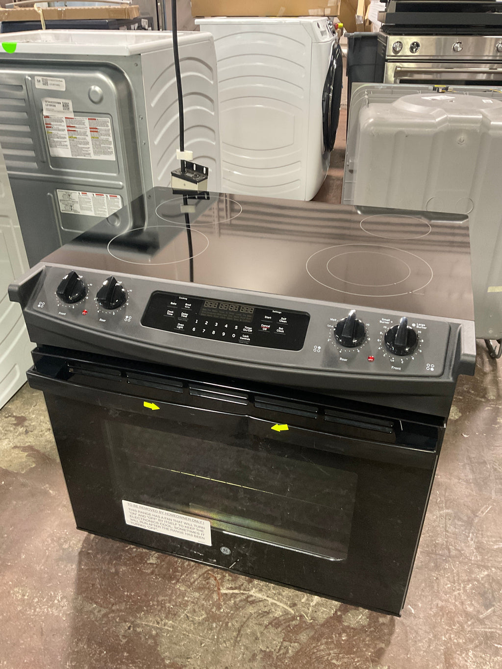 GE® 30" Drop-In Electric Range