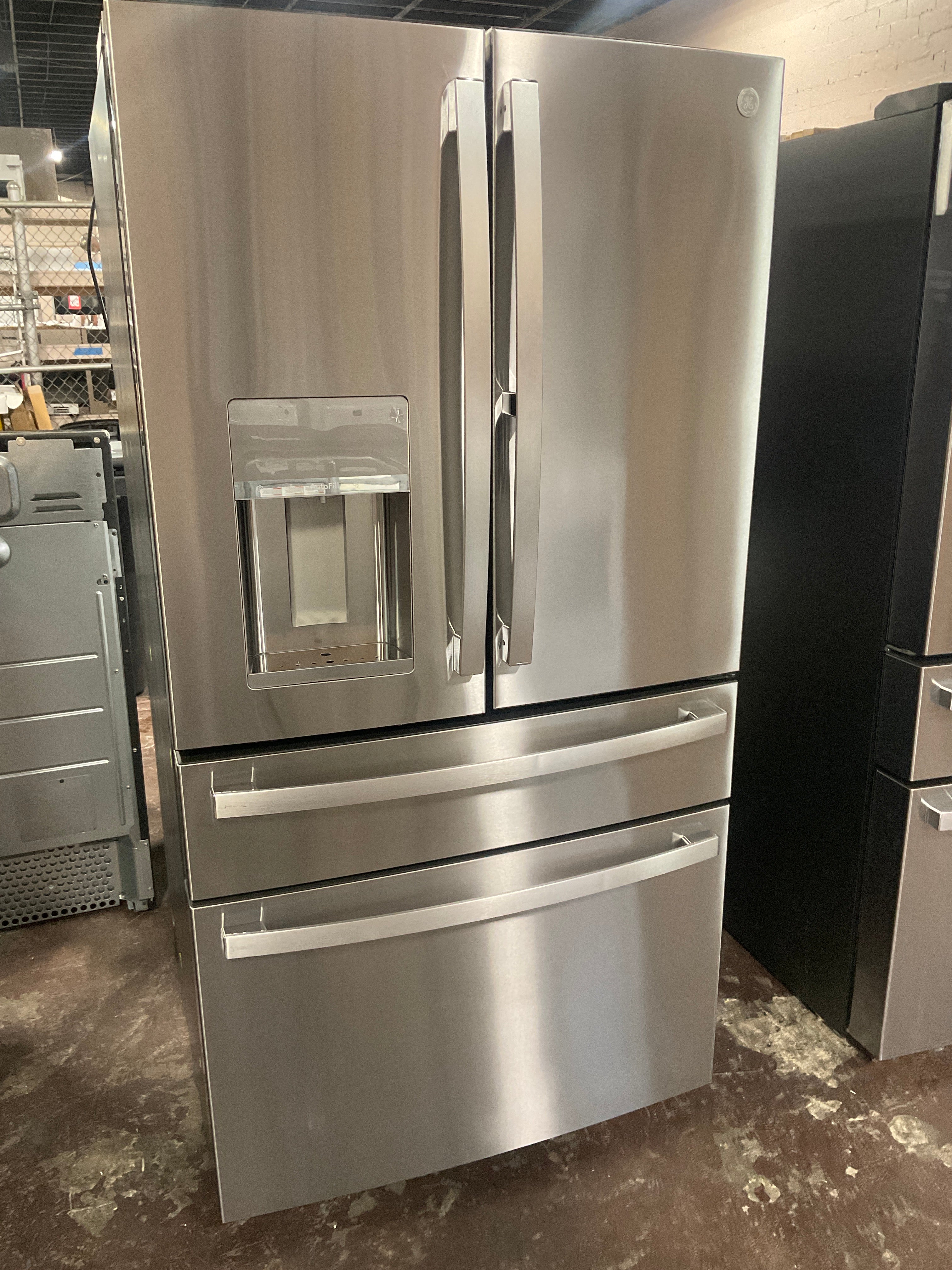 GE Profile™ ENERGY STAR® 27.9 Cu. Ft. Smart Fingerprint Resistant 4-Door French-Door Refrigerator with Door In Door