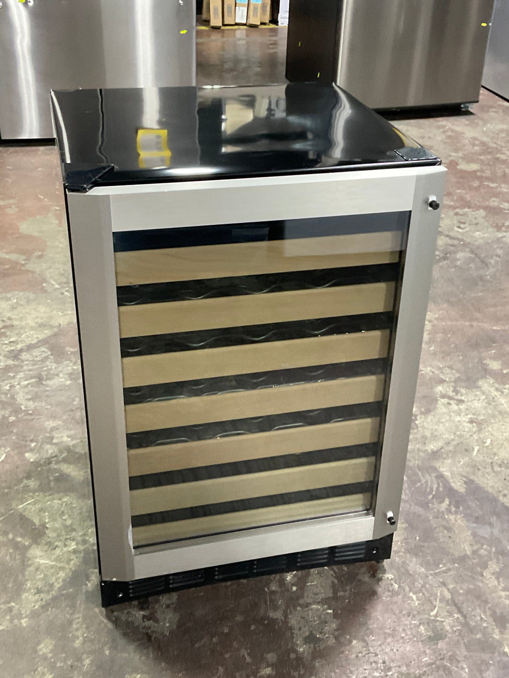 Monogram 24" Stainless Steel Wine Reserve