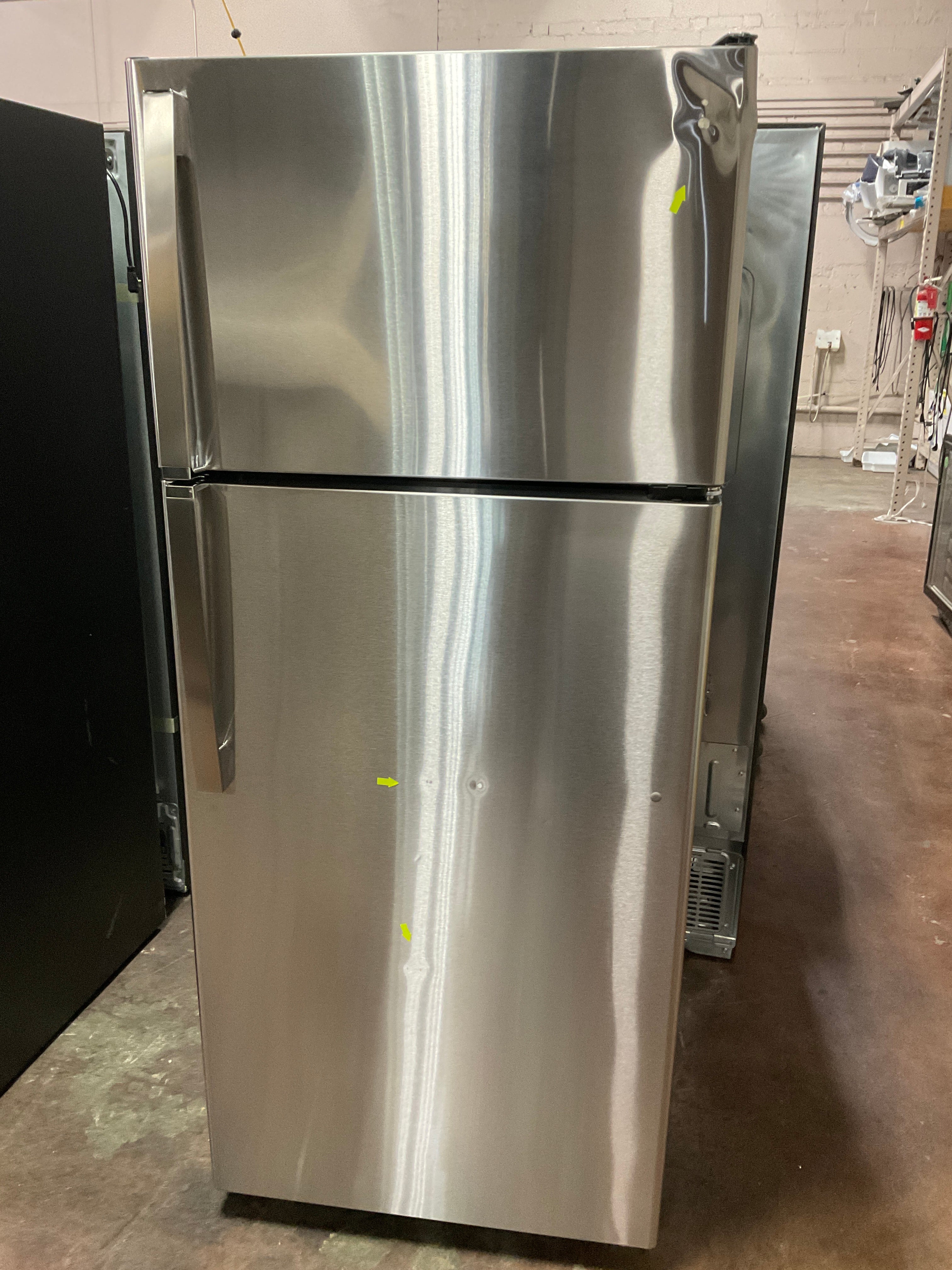 GE GE® ENERGY STAR® 17.5 Cu. Ft. Top-Freezer Refrigerator