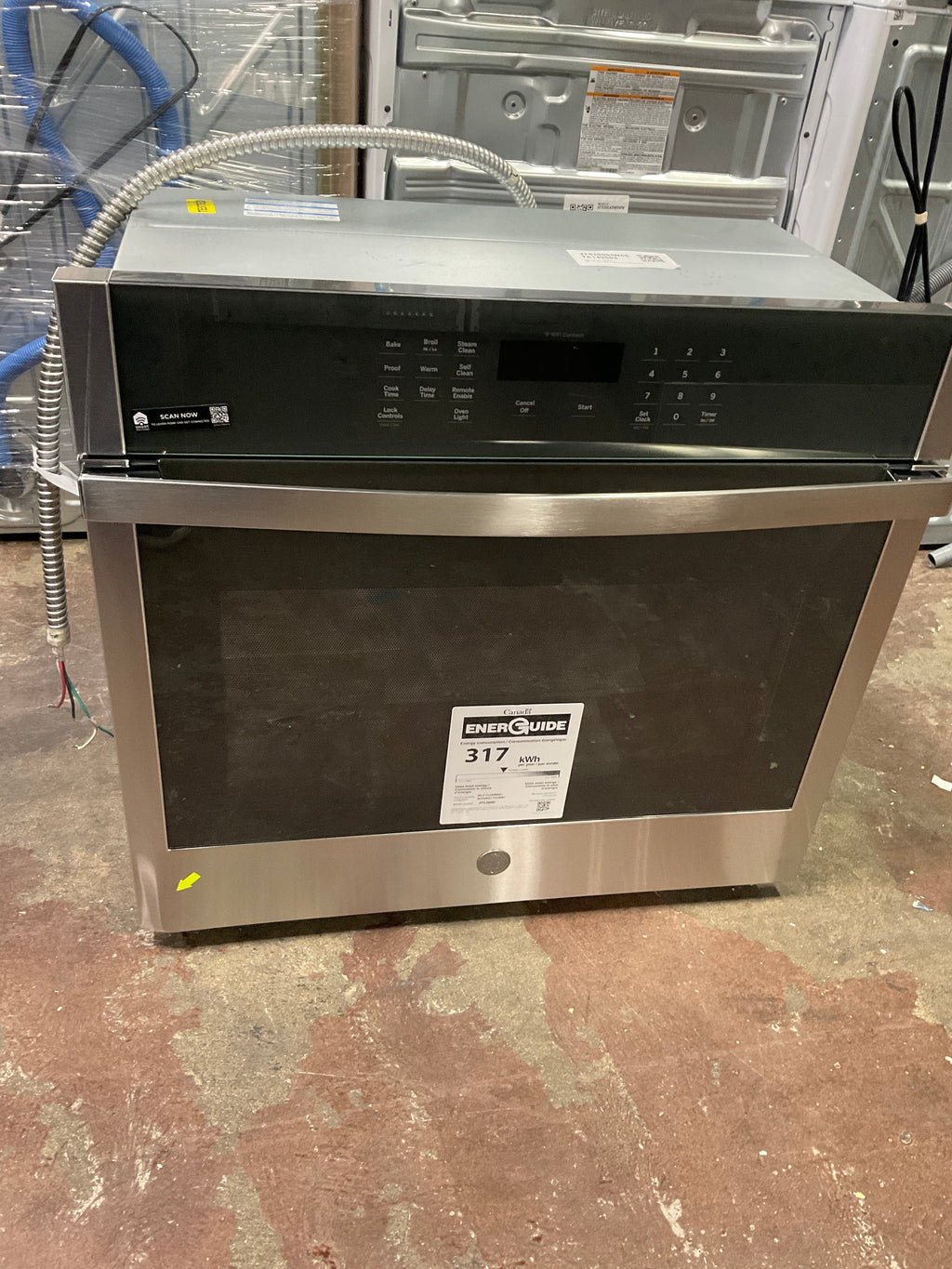 GE GE® 30" Smart Built-In Self-Clean Single Wall Oven