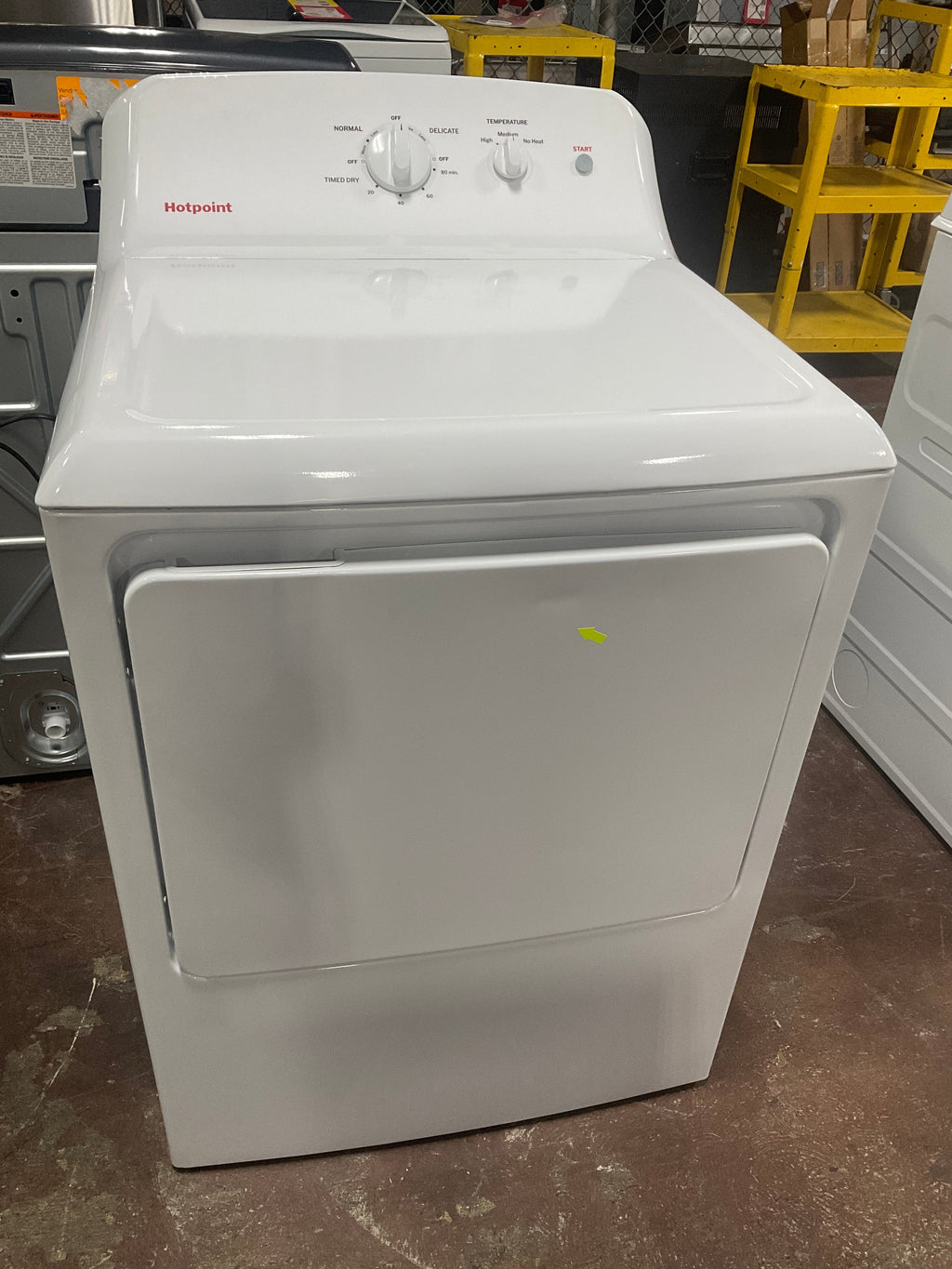 Hotpoint® 6.2 cu. ft. Capacity  Electric Dryer with Up To 120 ft. Venting and Shallow Depth