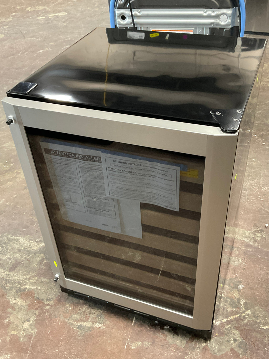 Monogram 24" Stainless Steel Wine Reserve