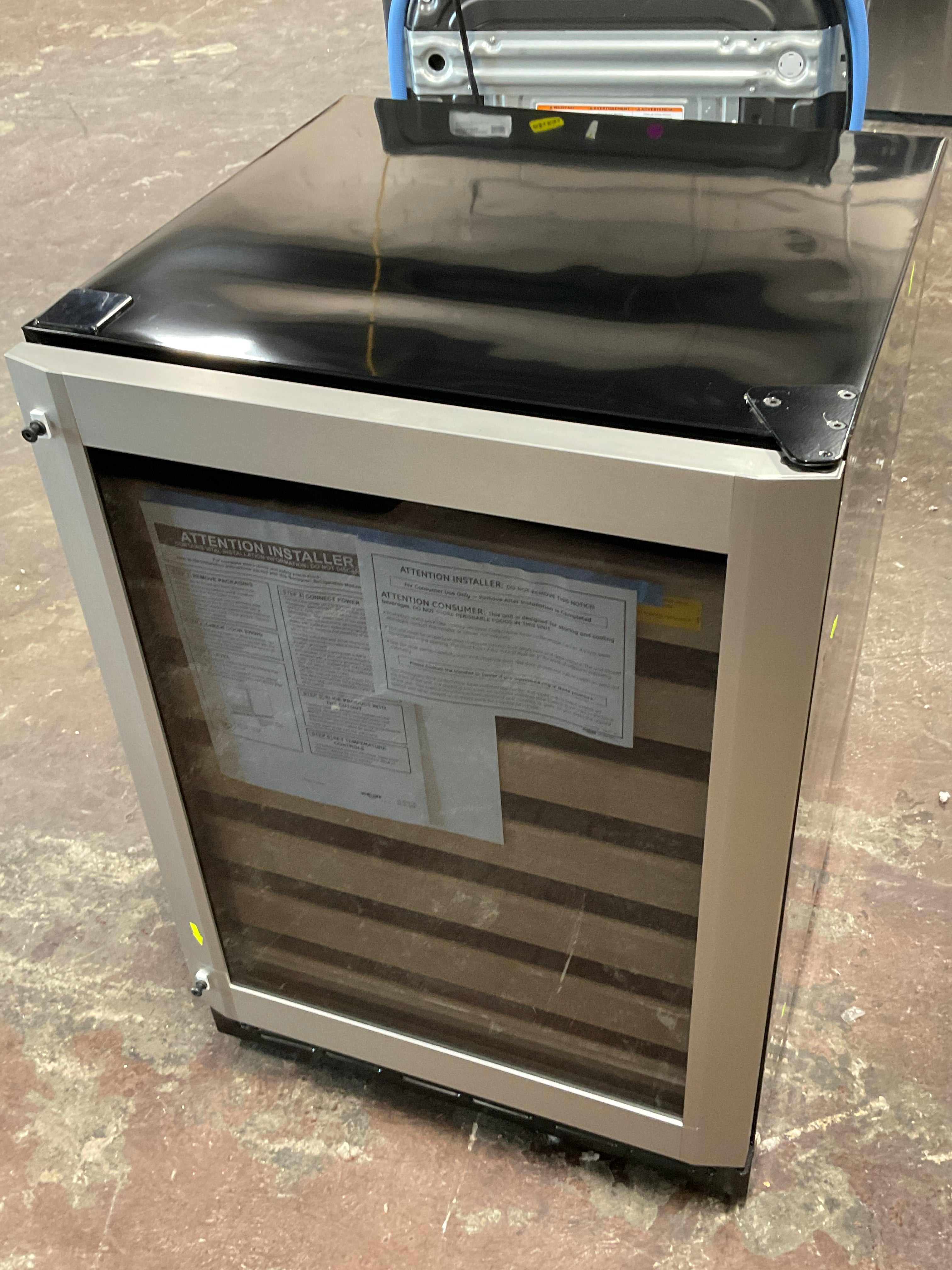 Monogram 24" Stainless Steel Wine Reserve
