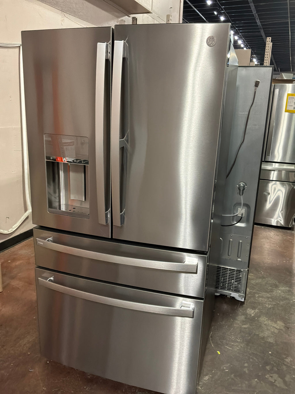 GE Profile™ ENERGY STAR® 27.9 Cu. Ft. Smart Fingerprint Resistant 4-Door French-Door Refrigerator with Door In Door