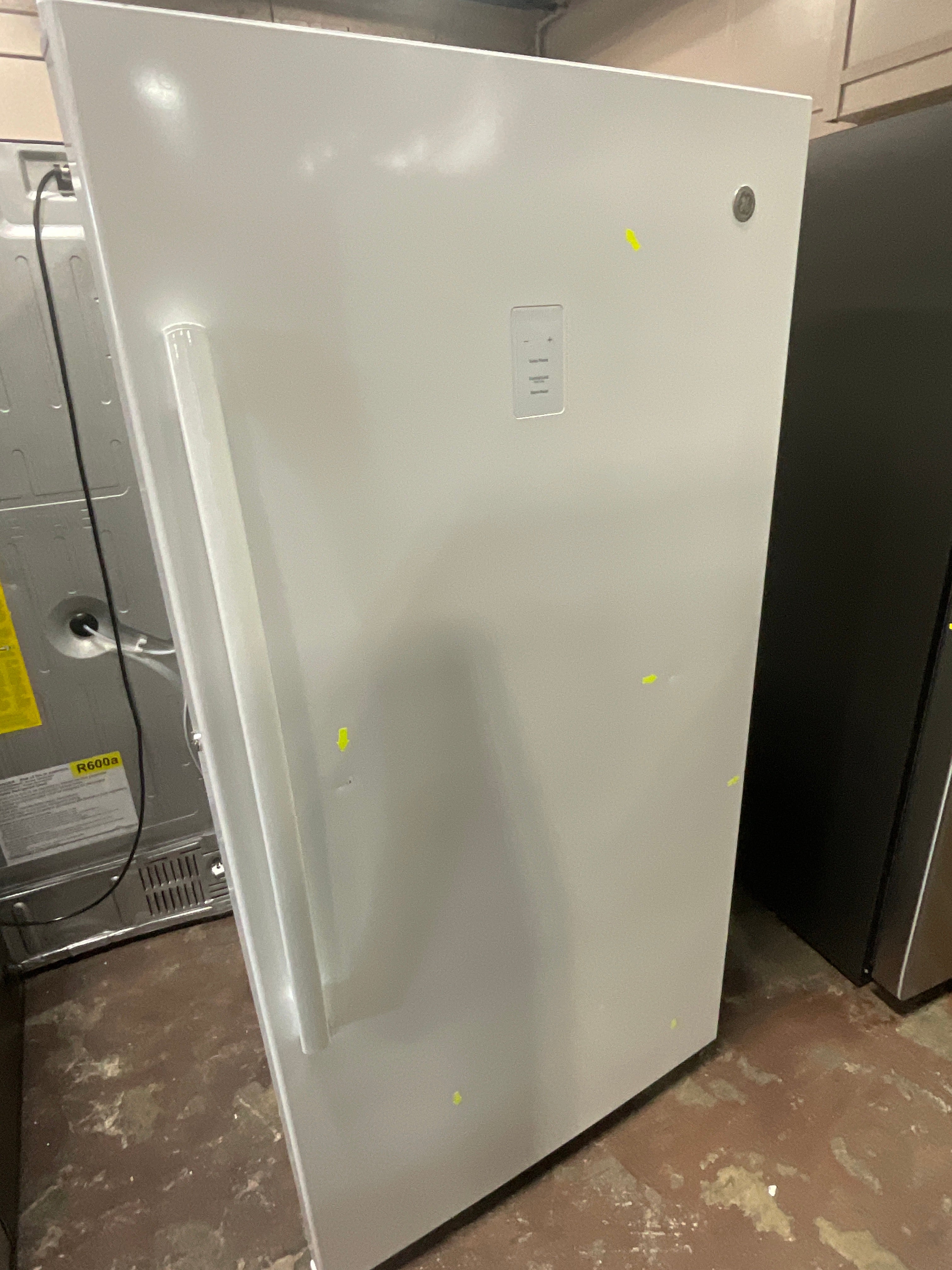 GE® ENERGY STAR® 17.3 Cu. Ft. Frost-Free Garage Ready Upright Freezer