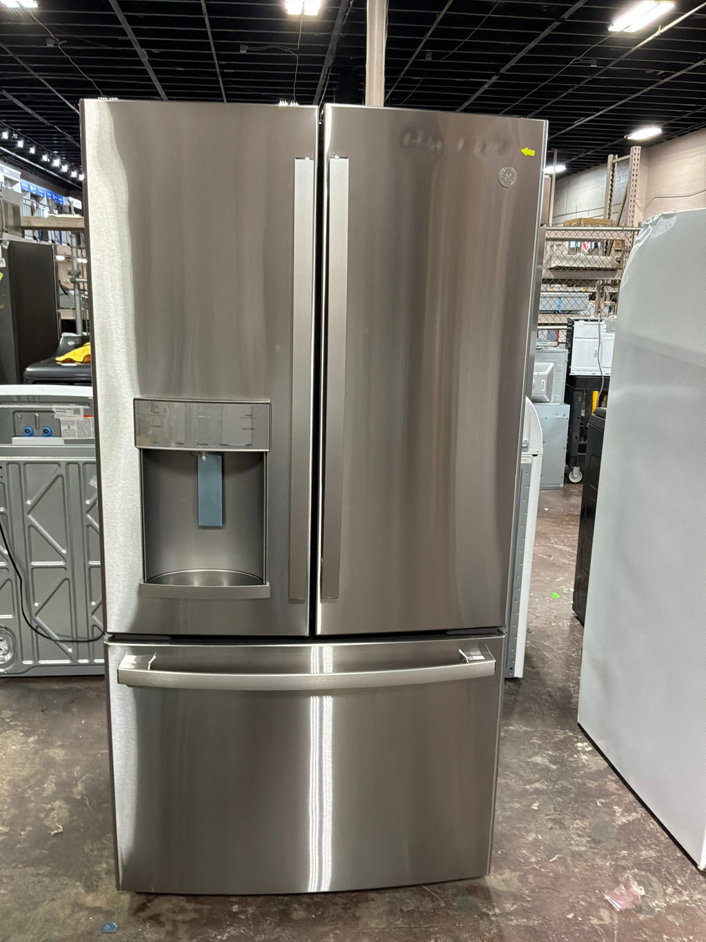 GE® ENERGY STAR® 27.7 Cu. Ft. Fingerprint Resistant French-Door Refrigerator