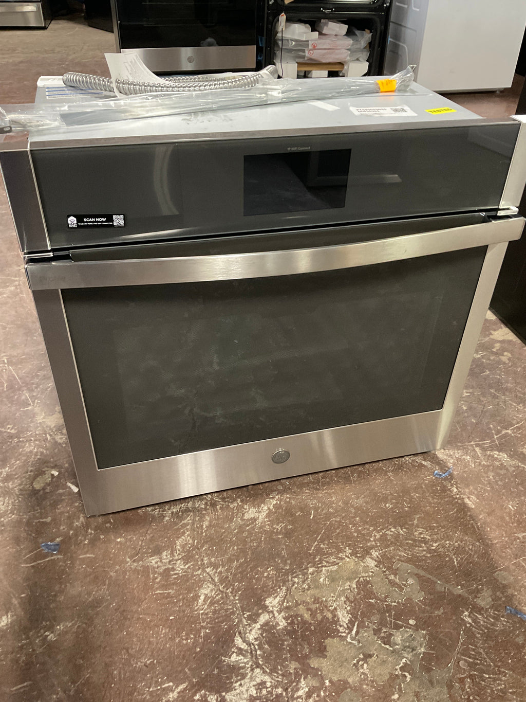 GE Profile™ 30" Smart Built-In Convection Single Wall Oven with In-Oven Camera and No Preheat Air Fry