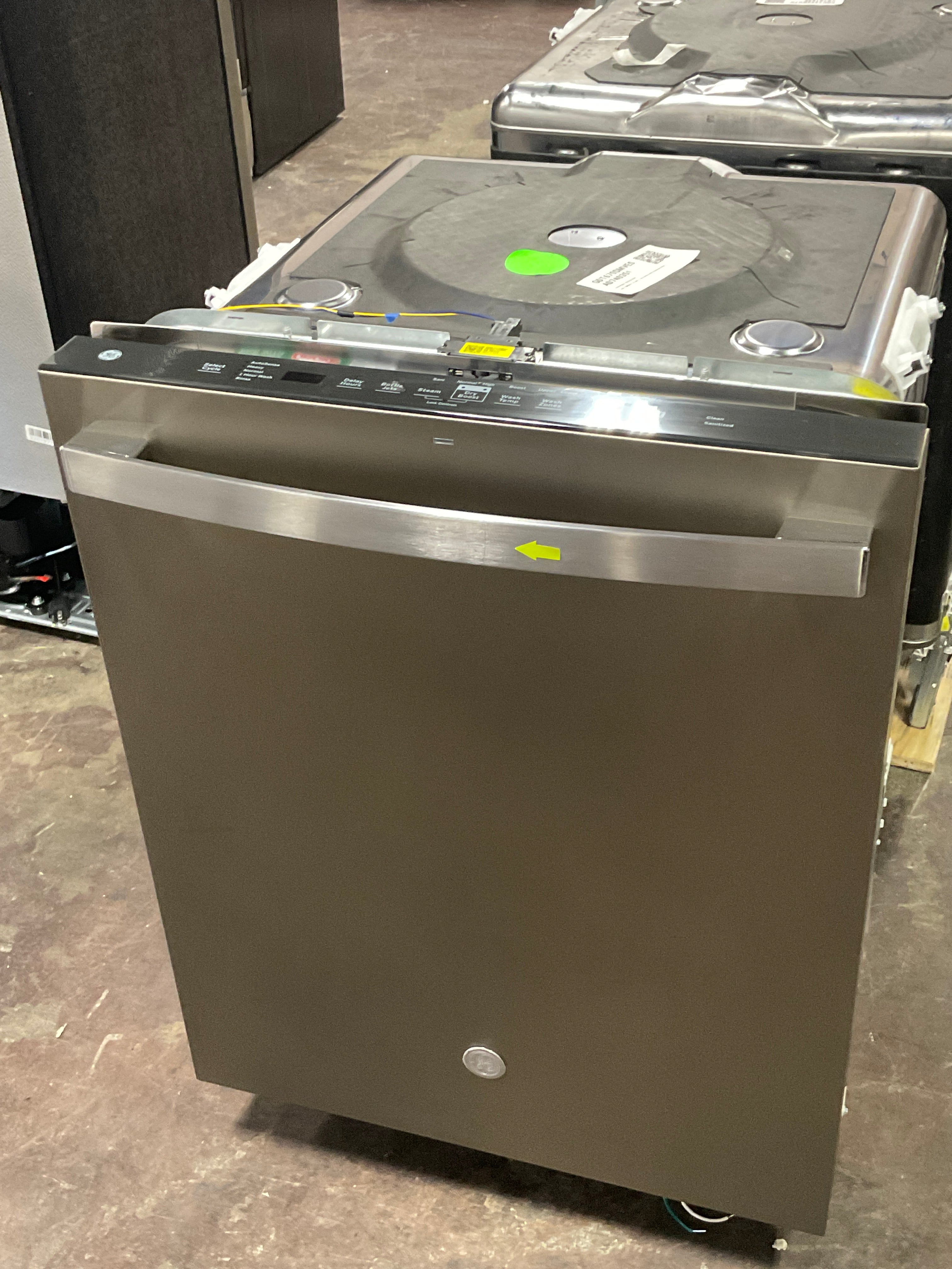 GE GE® ENERGY STAR® Top Control with Stainless Steel Interior Dishwasher with Sanitize Cycle