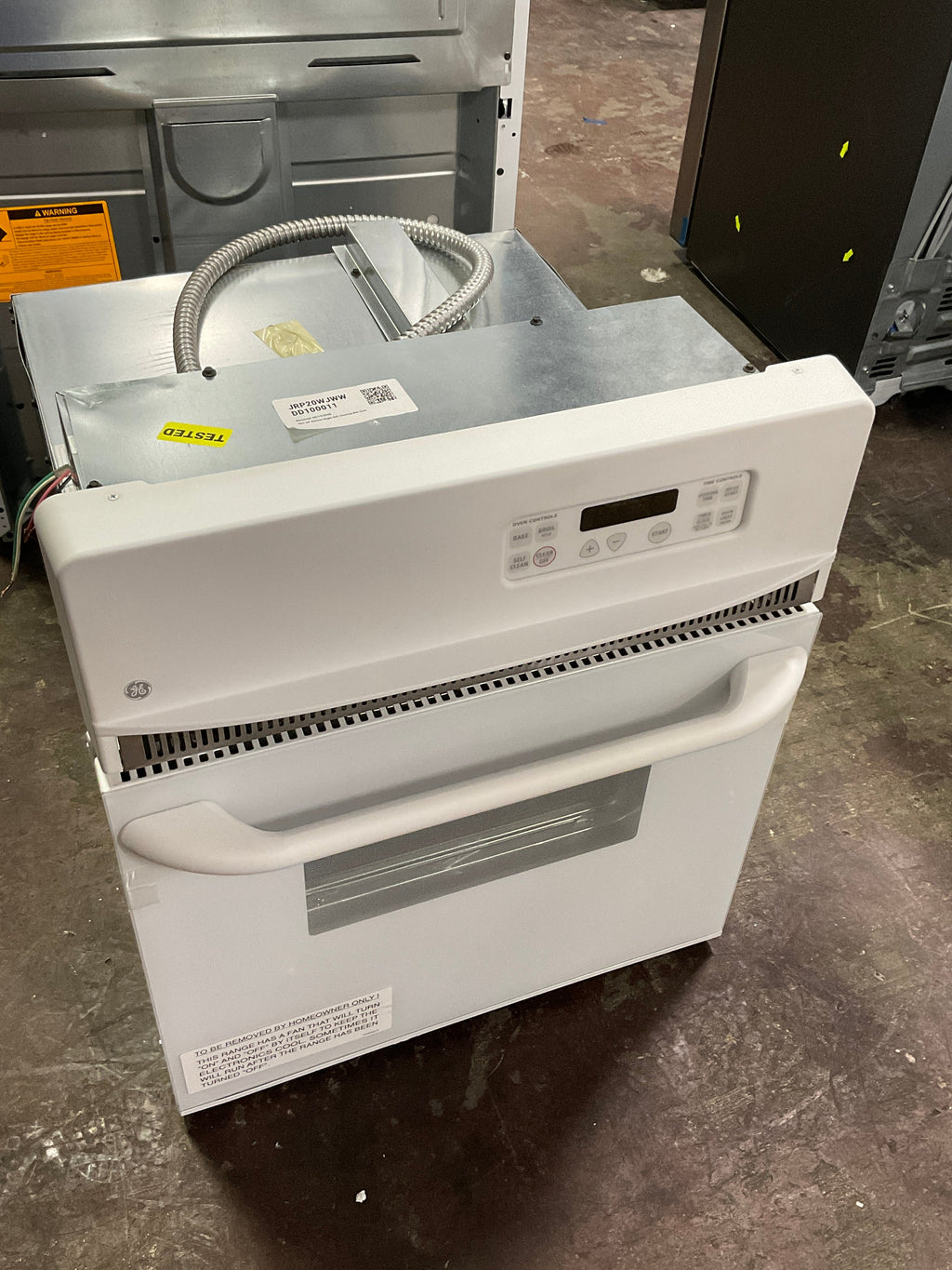 GE GE® 24" Electric Single Self-Cleaning Wall Oven