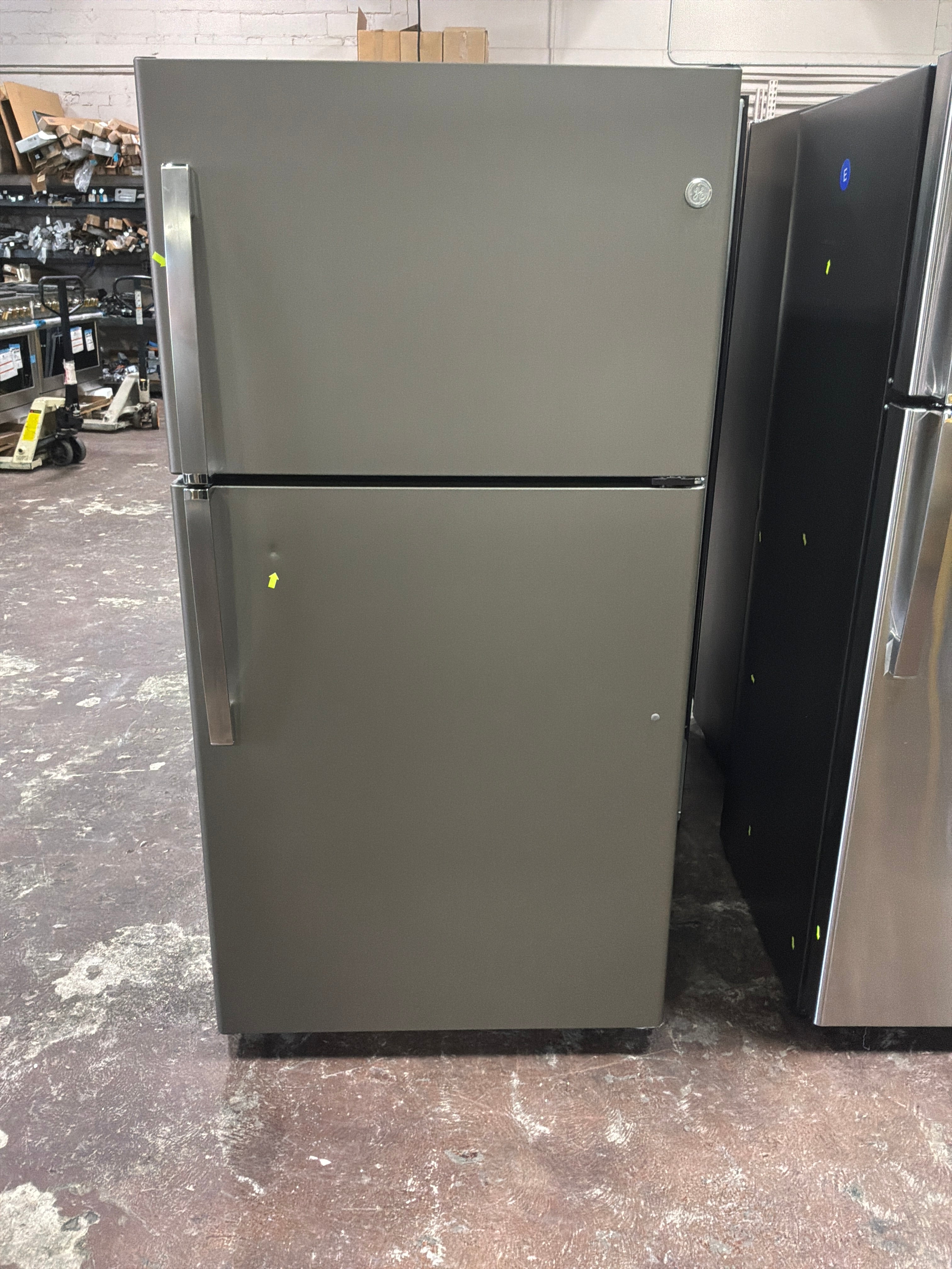 GE® 21.9 Cu. Ft. Garage Ready Top-Freezer Refrigerator