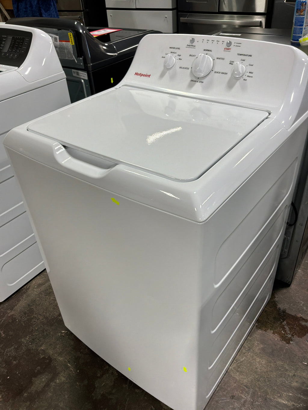 Hotpoint® 4.0 cu. ft. Capacity Washer with Stainless Steel Basket,Cold Plus and Water Level Control