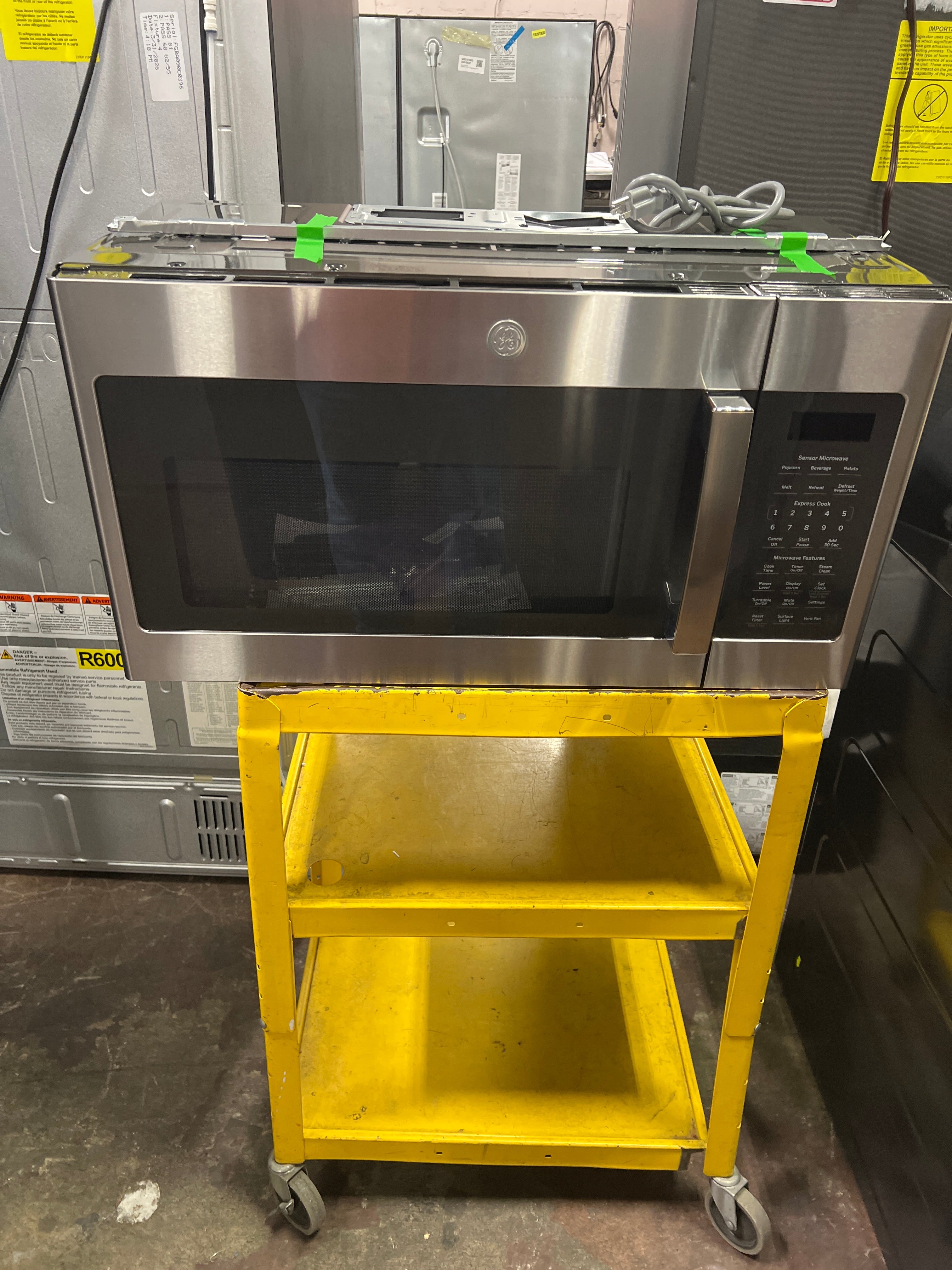 GE® 1.9 Cu. Ft. Over-the-Range Sensor Microwave Oven