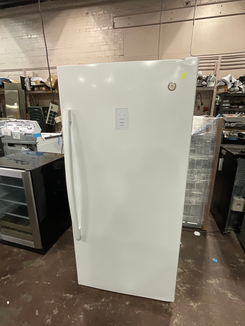 GE® 14.1 Cu. Ft. Frost-Free Garage Ready Upright Freezer