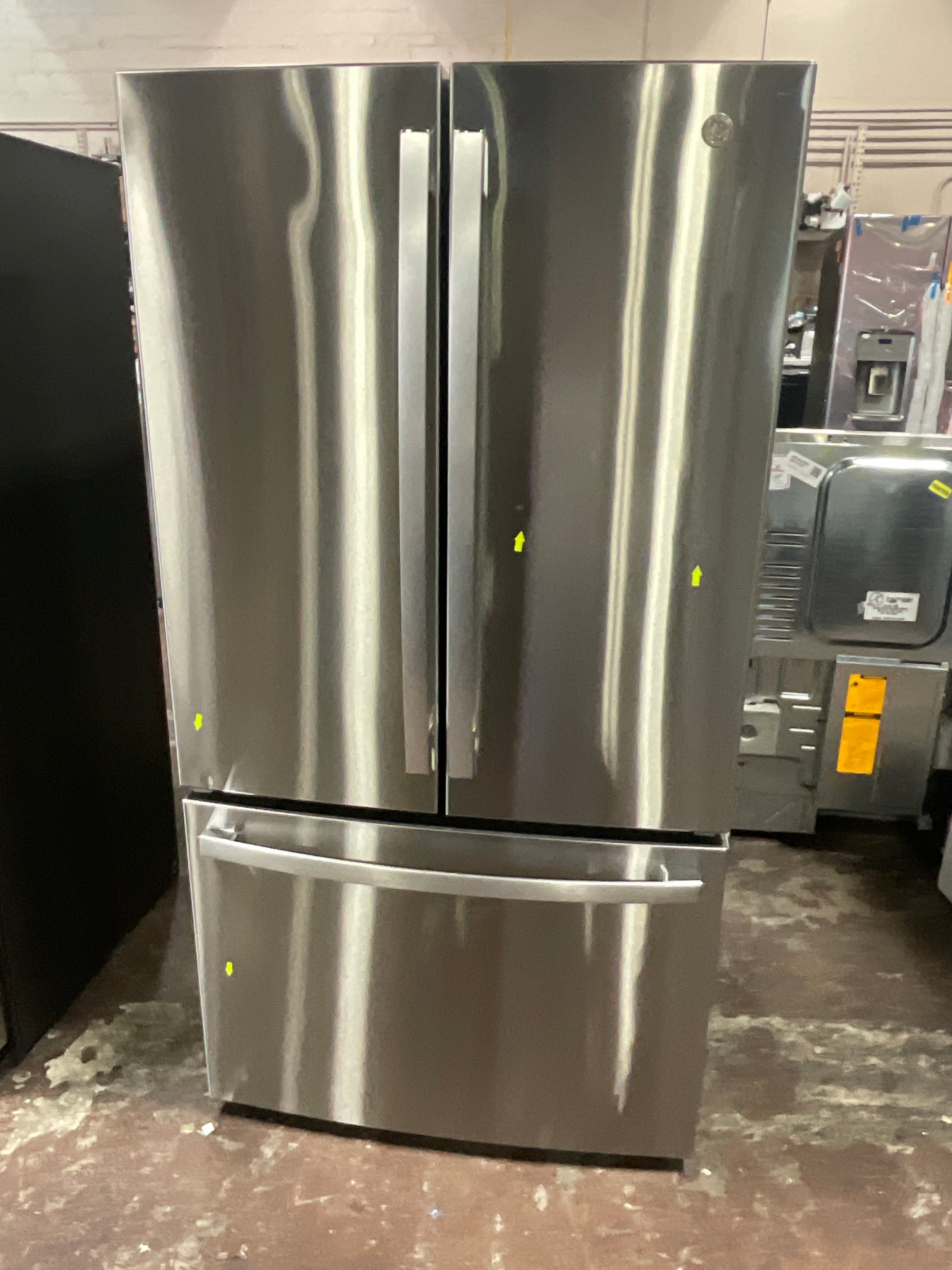 GE ENERGY STAR 27.0 Cu. Ft. Fingerprint Resistant French-Door Refrigerator