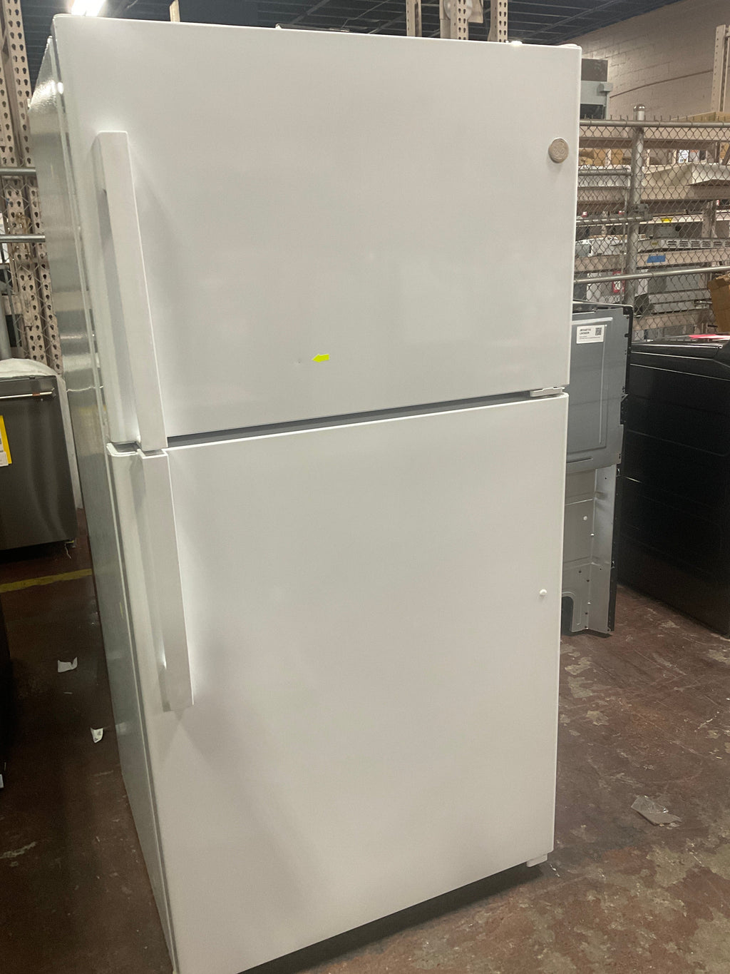 GE® 21.9 Cu. Ft. Garage Ready Top-Freezer Refrigerator
