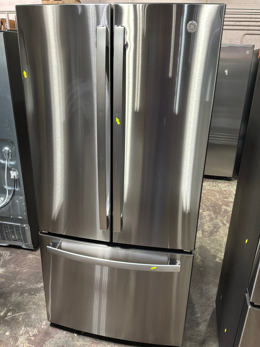 GE® ENERGY STAR® 18.6 Cu. Ft. Counter-Depth French-Door Refrigerator