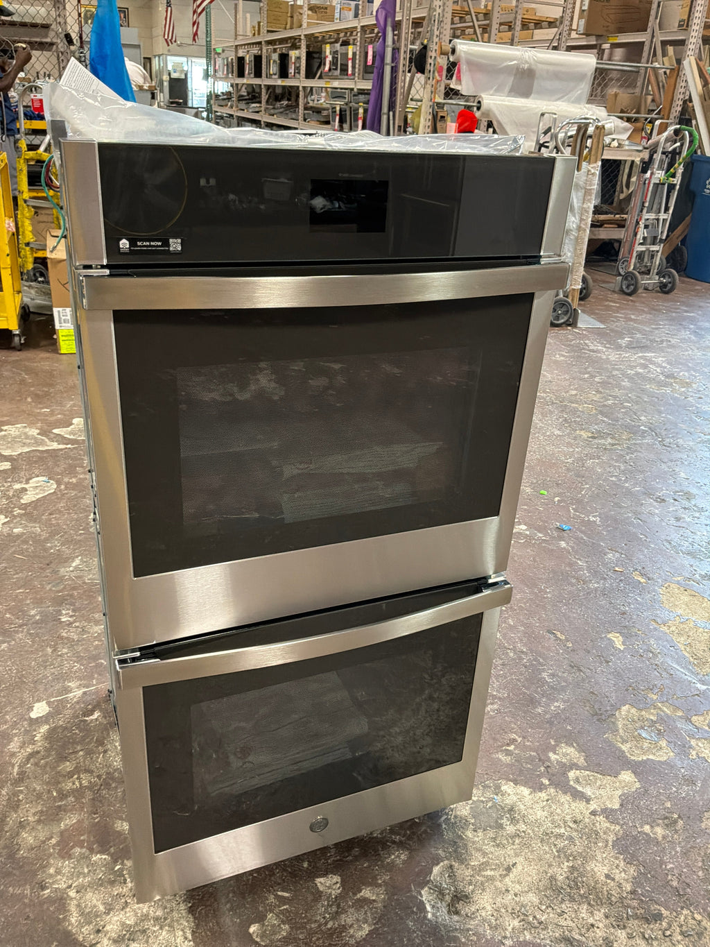 GE® 27" Smart Built-In Convection Double Wall Oven with No Preheat Air Fry