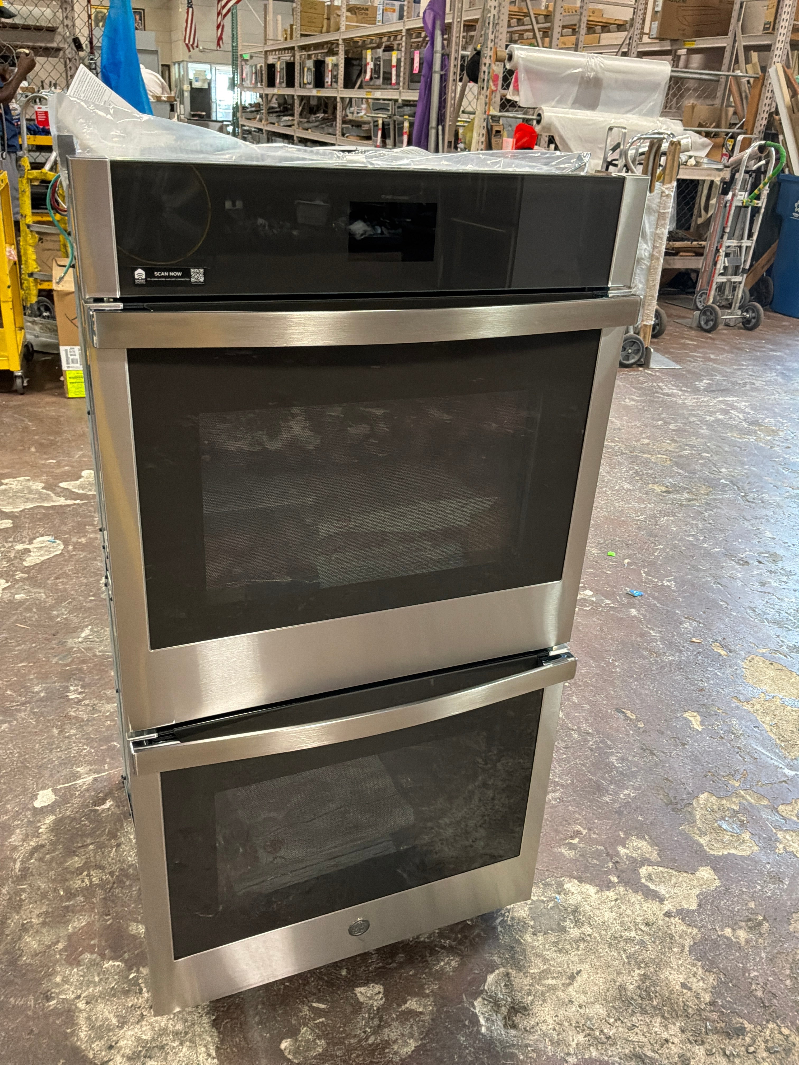 GE® 27" Smart Built-In Convection Double Wall Oven with No Preheat Air Fry