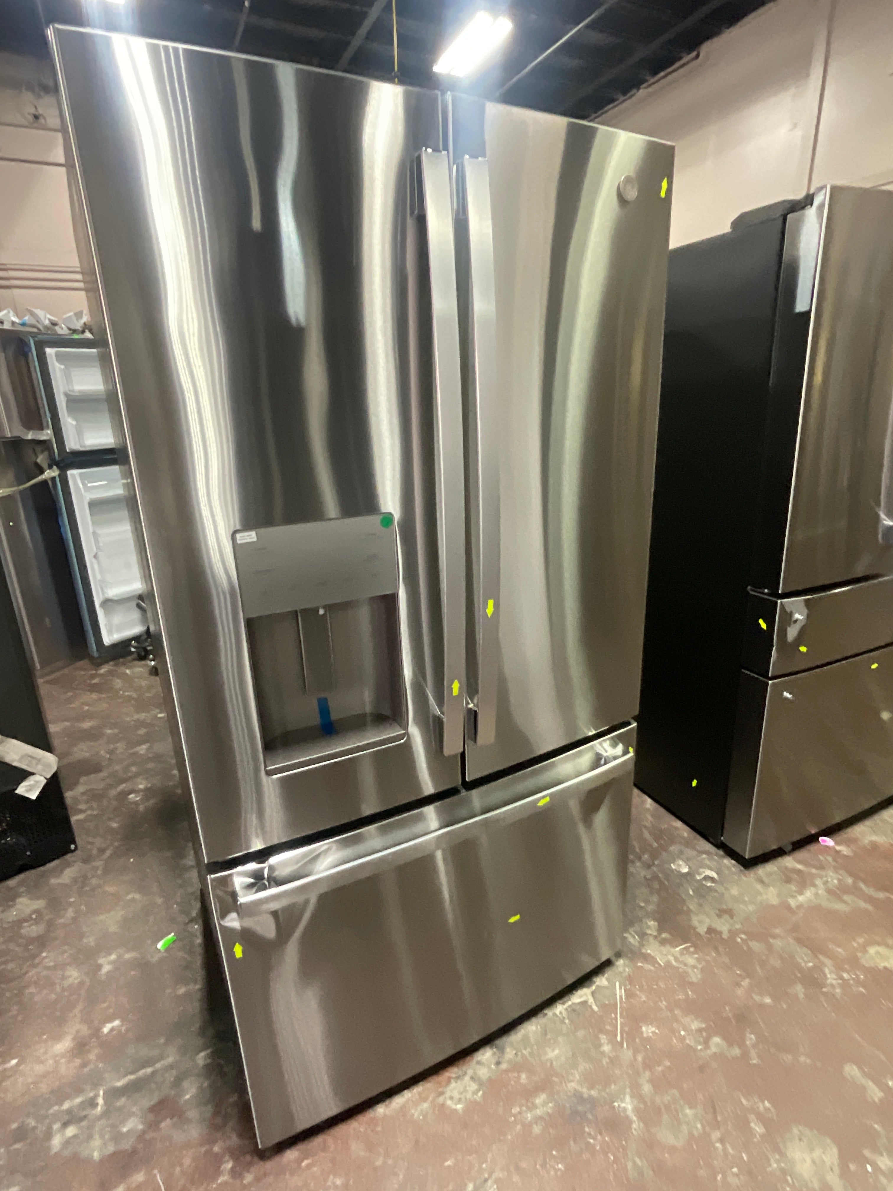 GE ENERGY STAR 25.7 Cu. Ft. Fingerprint Resistant French-Door Refrigerator