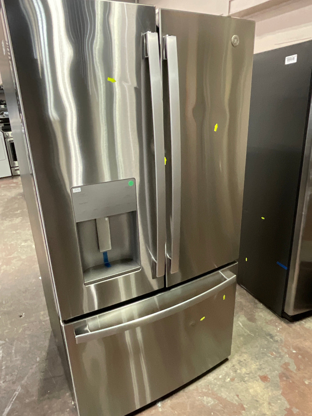 GE ENERGY STAR 25.7 Cu. Ft. Fingerprint Resistant French-Door Refrigerator