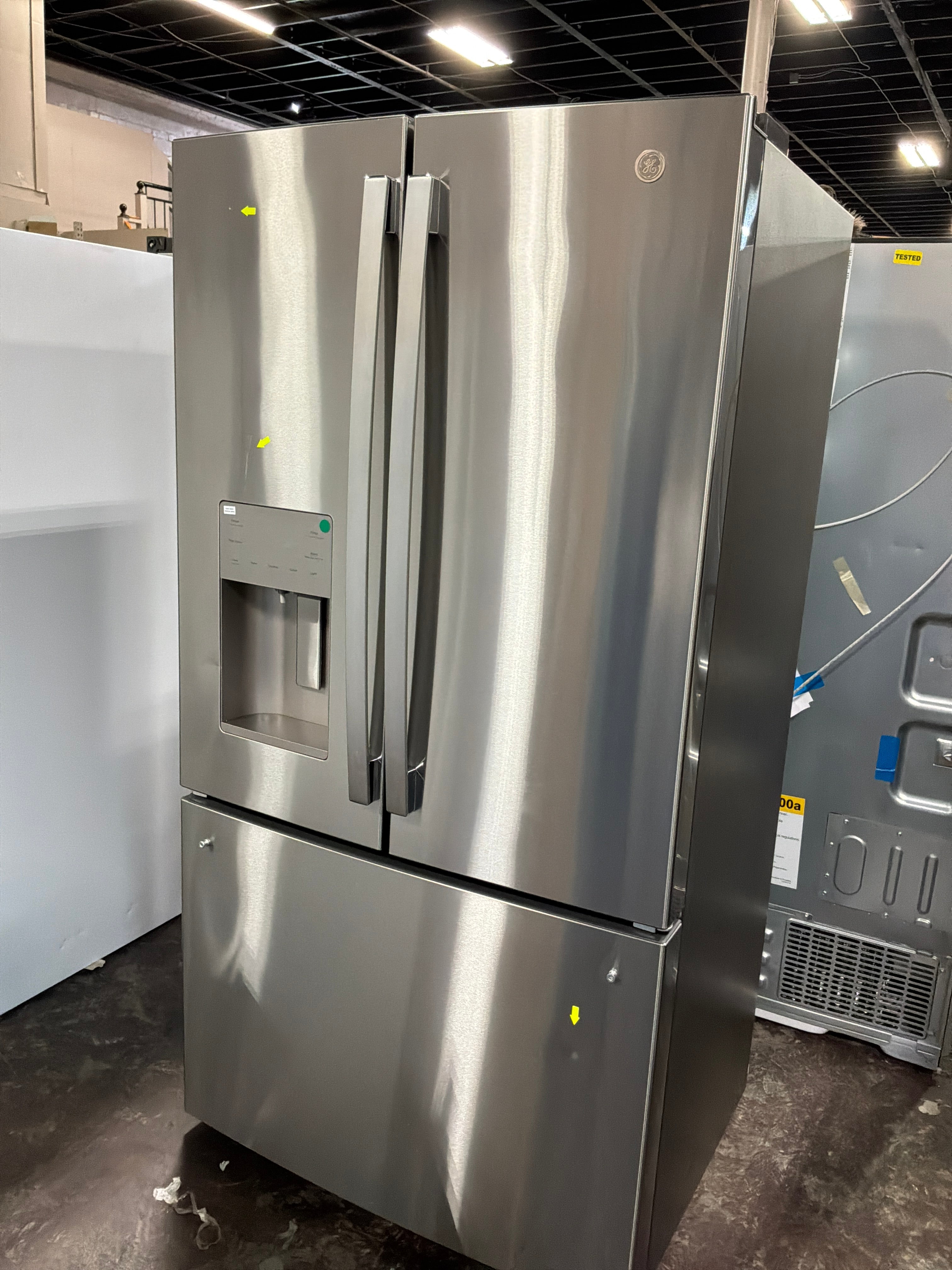 GE GE® ENERGY STAR® 20.6 Cu. Ft. Fingerprint Resistant Counter-Depth French-Door Refrigerator