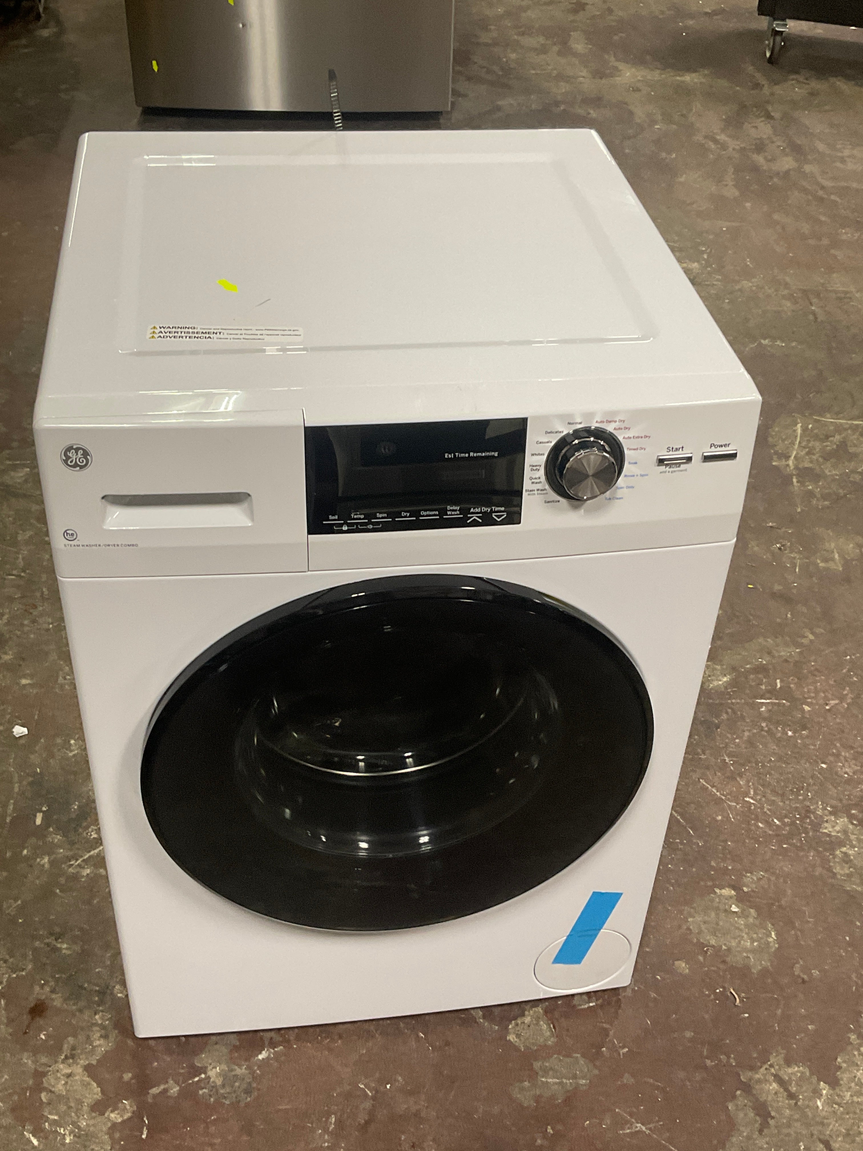 GE® 24" 2.4 cu. ft.Capacity Front Load Washer/Condenser Dryer Combo