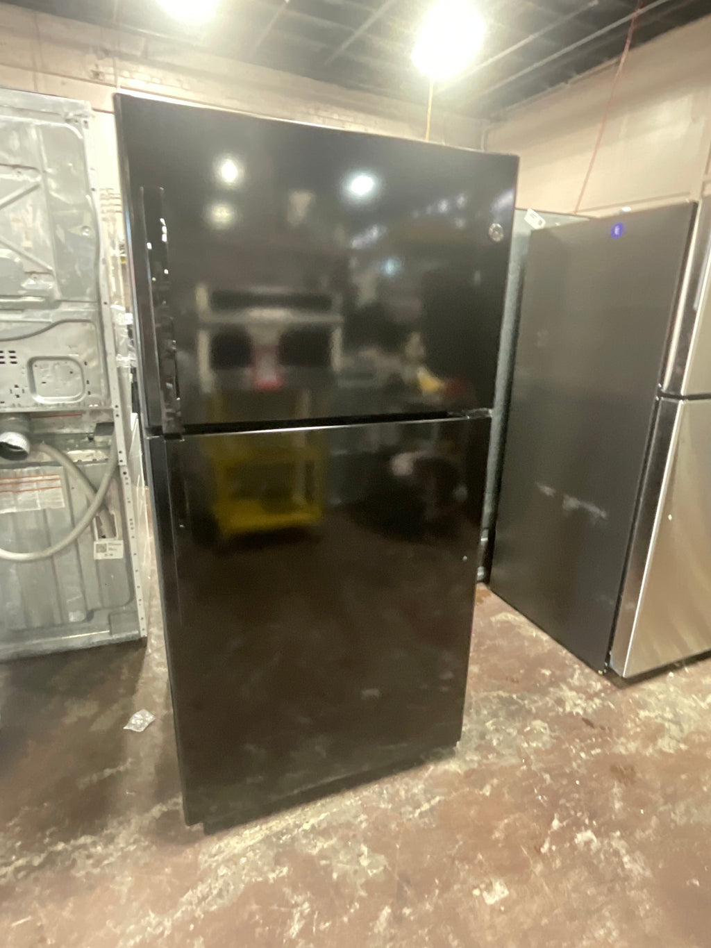 GE® 21.9 Cu. Ft. Garage Ready Top-Freezer Refrigerator