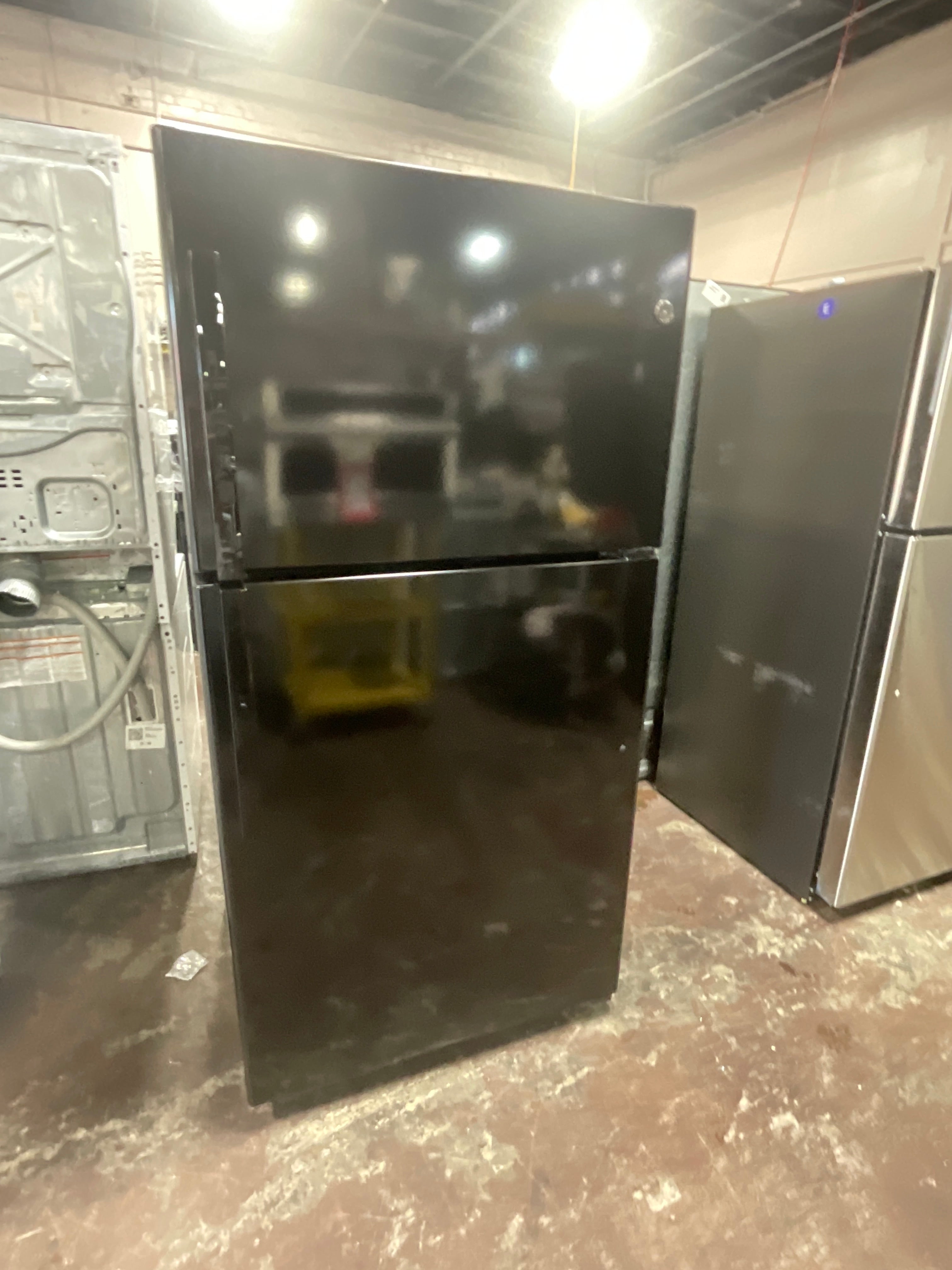 GE® 21.9 Cu. Ft. Garage Ready Top-Freezer Refrigerator
