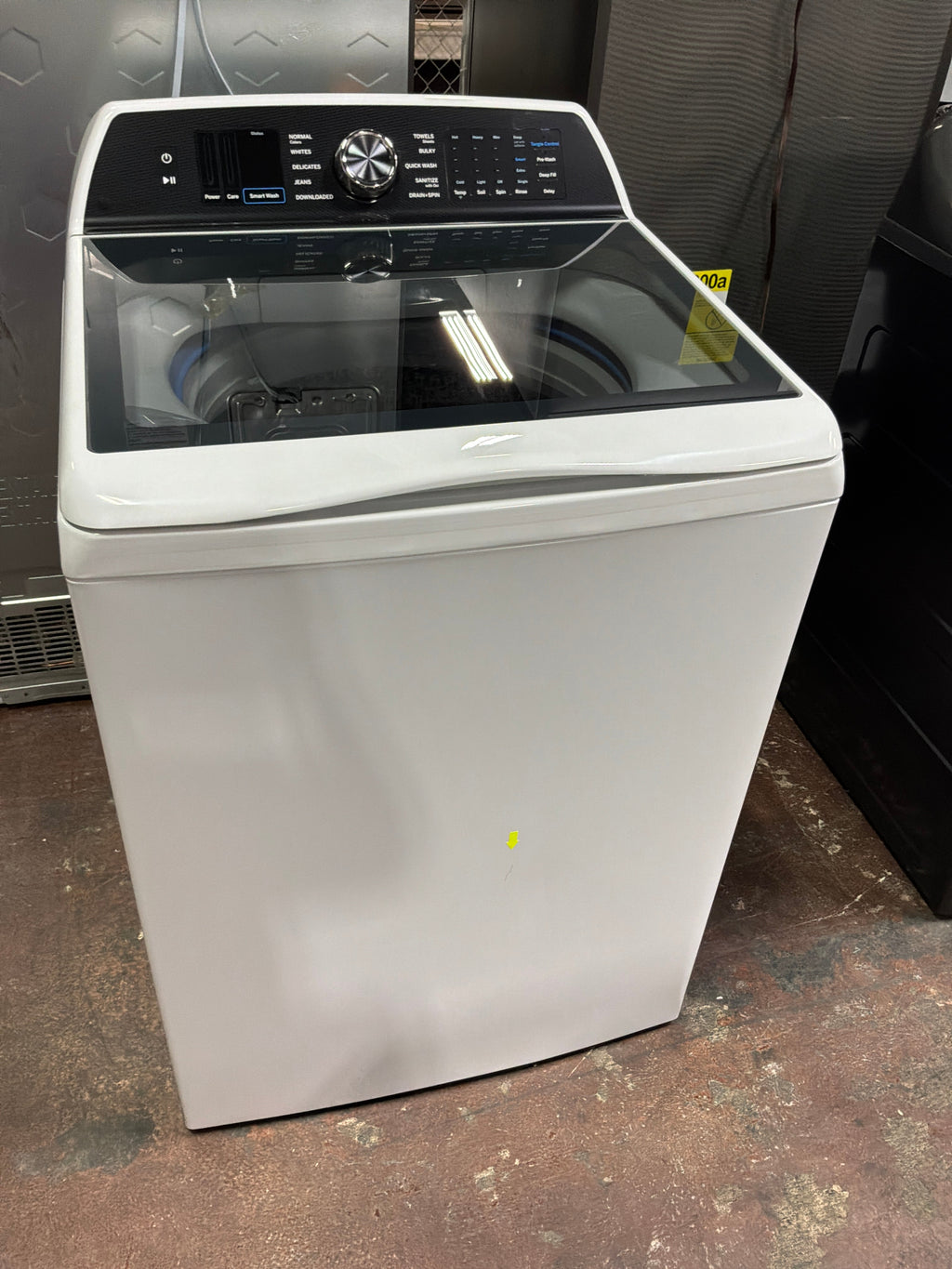 GE Profile™ ENERGY STAR® 5.4 cu. ft. Capacity Washer with Smarter Wash Technology and FlexDispense™