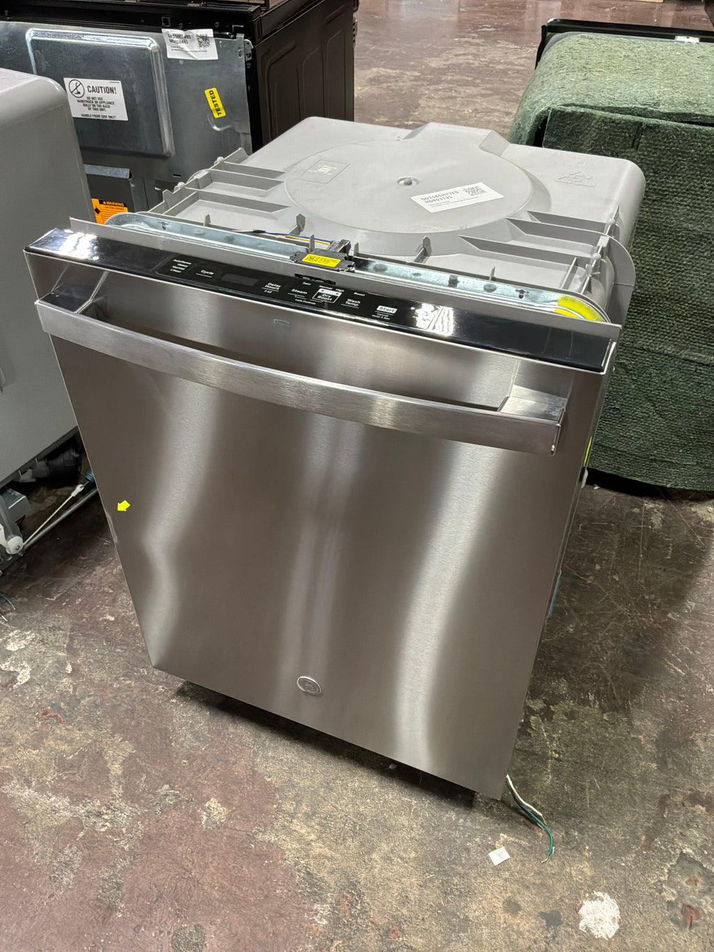 GE® ENERGY STAR® Top Control Hybrid Tub Dishwasher with Third Rack, Dry Boost & 50 dBA
