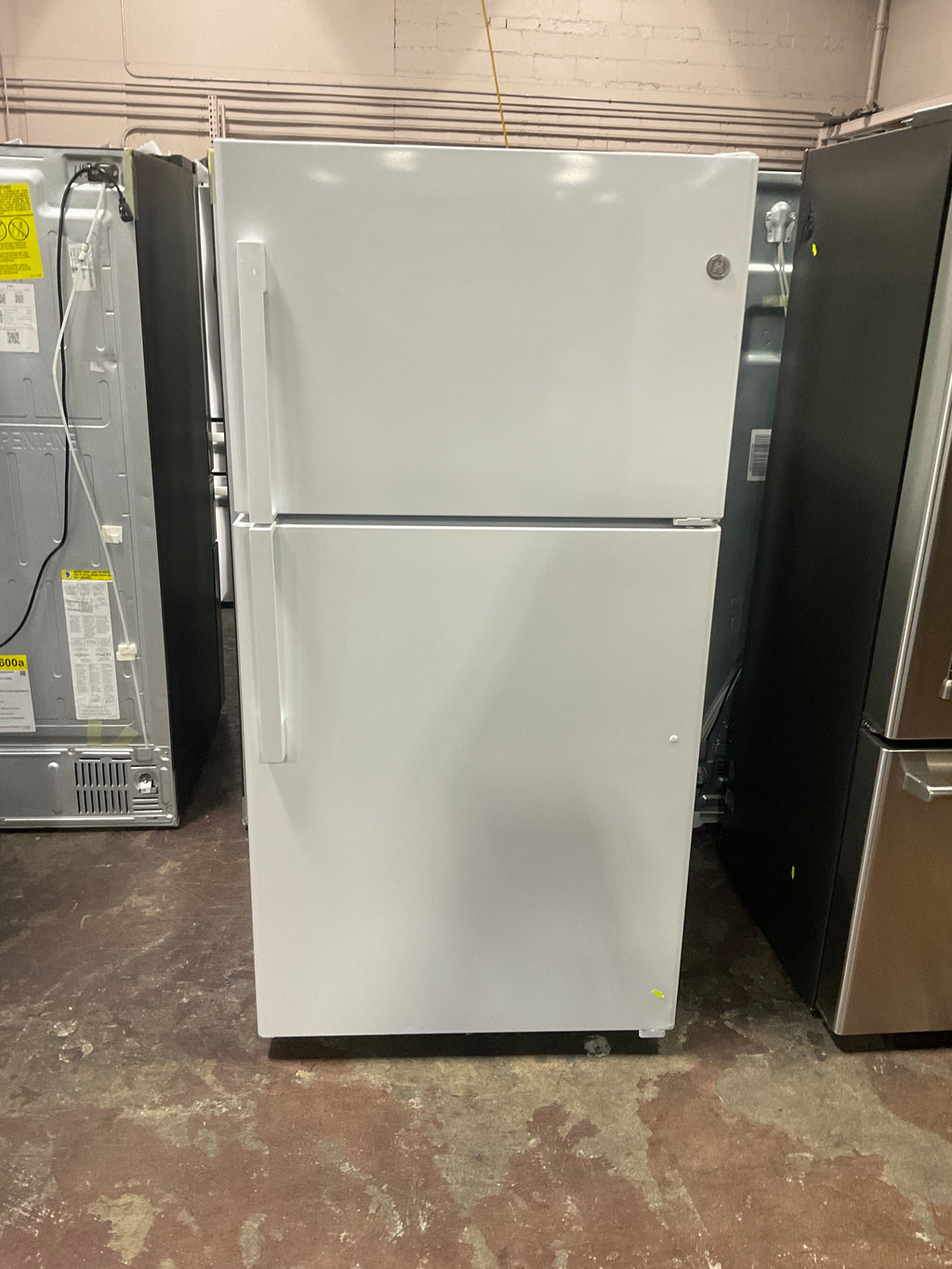 GE® 21.9 Cu. Ft. Garage Ready Top-Freezer Refrigerator
