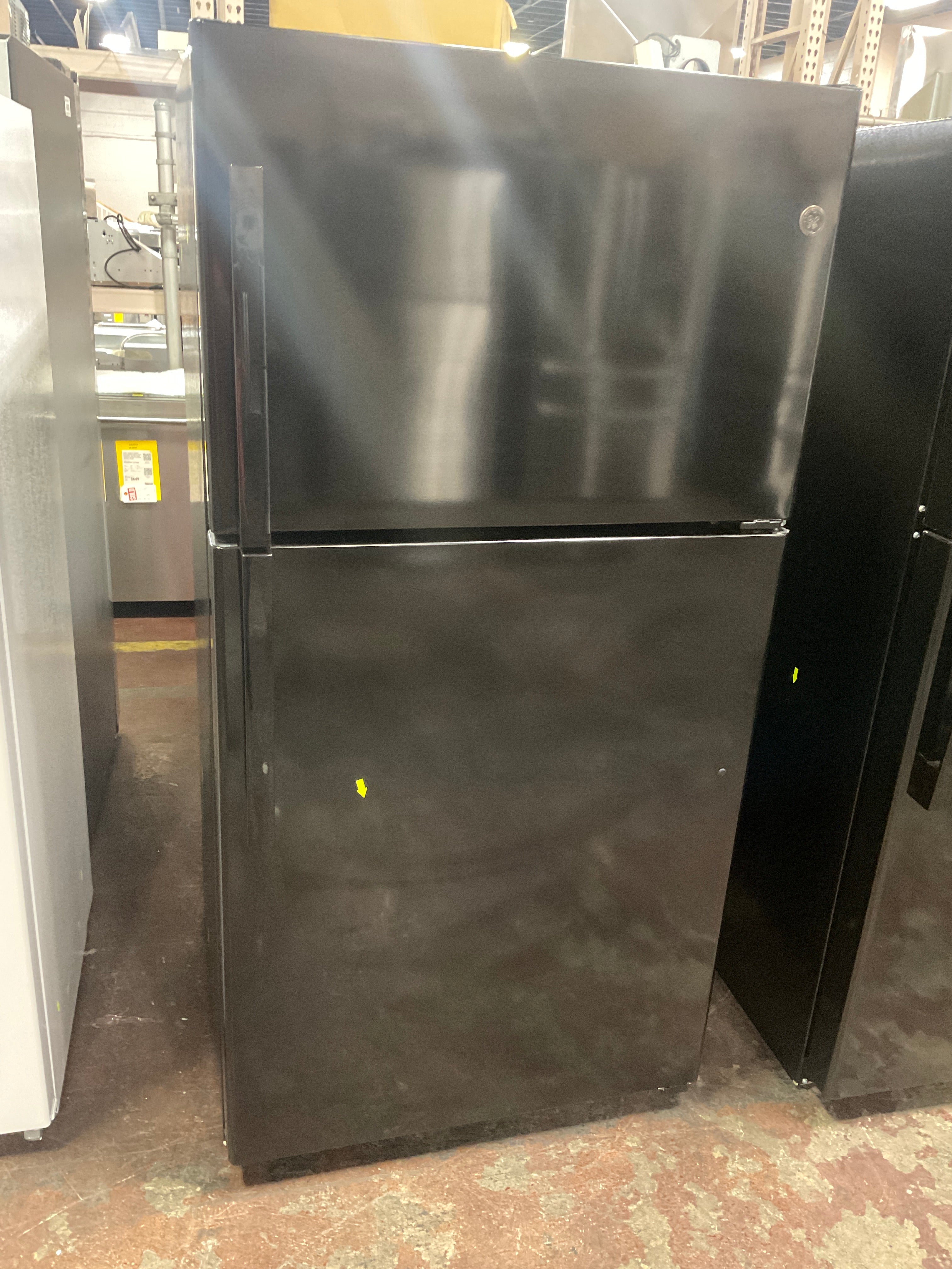 GE® 21.9 Cu. Ft. Garage Ready Top-Freezer Refrigerator