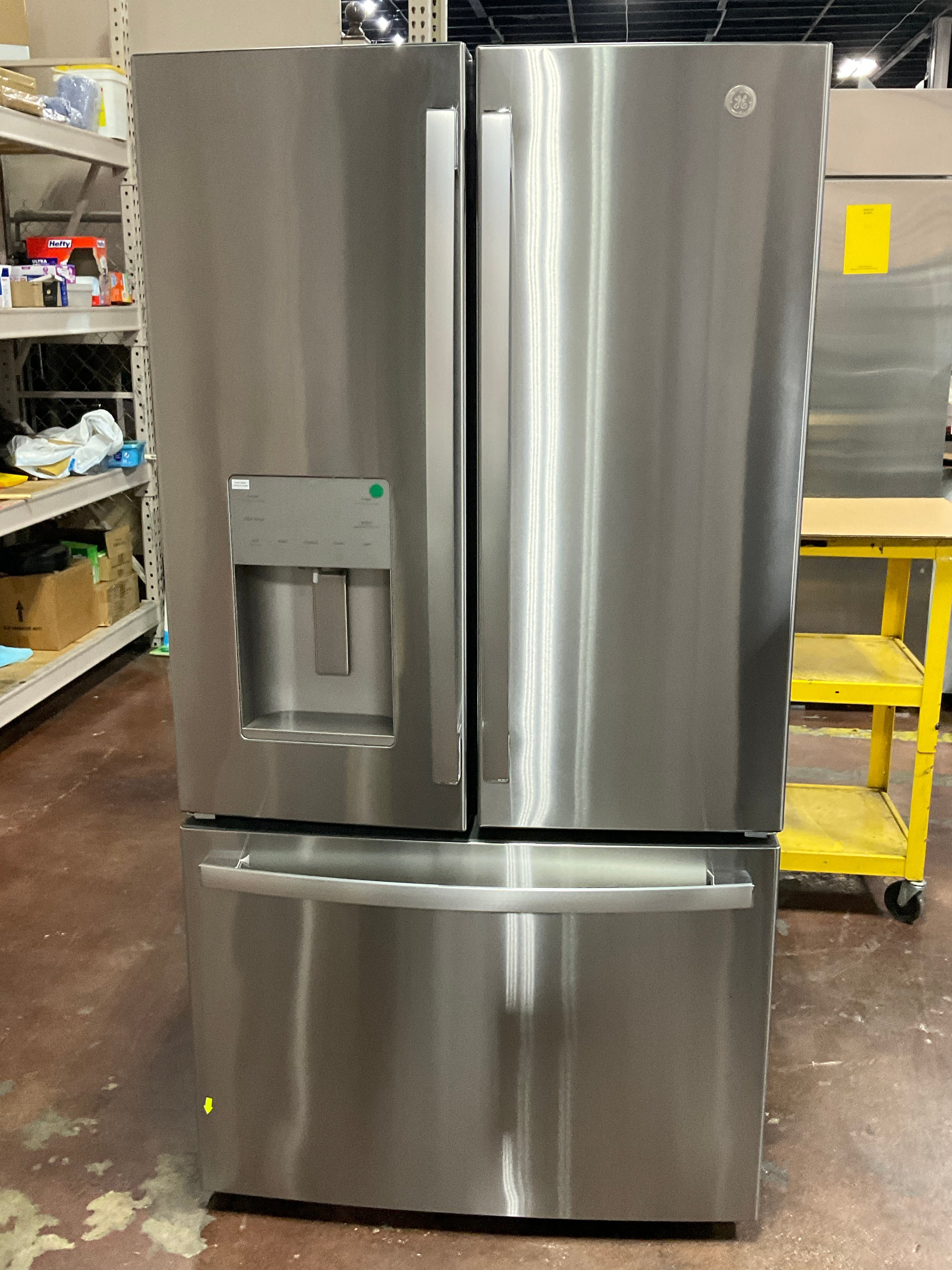 GE ENERGY STAR 25.7 Cu. Ft. Fingerprint Resistant French-Door Refrigerator