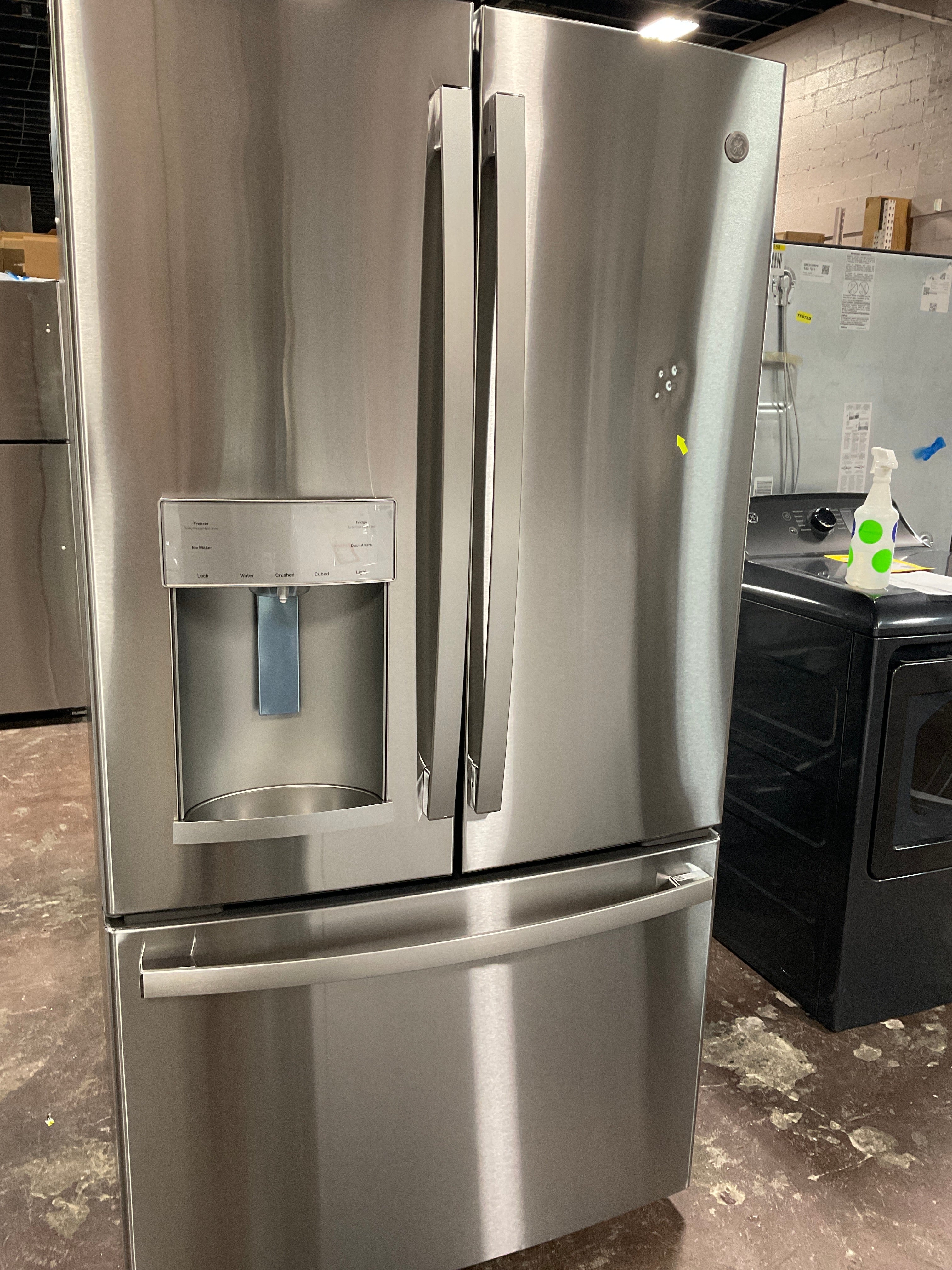 GE® ENERGY STAR® 27.7 Cu. Ft. Fingerprint Resistant French-Door Refrigerator