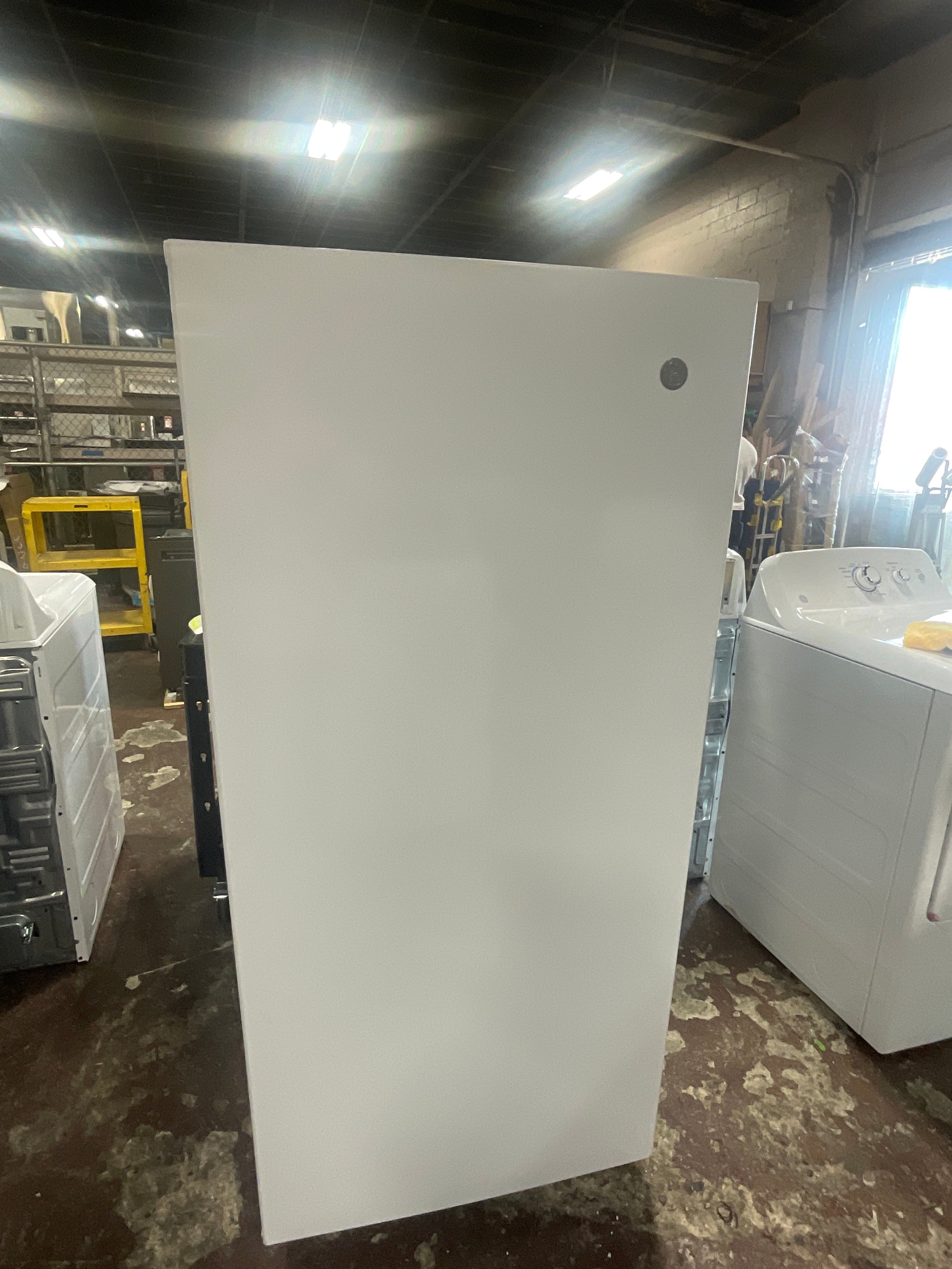 GE® 14.2 Cu. Ft. Frost-Free Garage Ready Upright Freezer