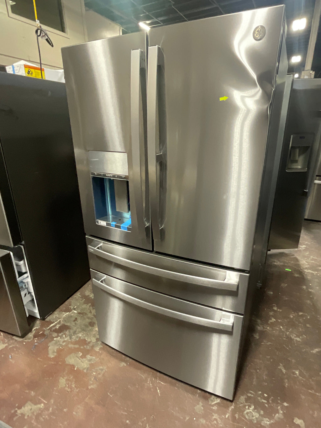 GE Profile™ ENERGY STAR® 27.9 Cu. Ft. Smart Fingerprint Resistant 4-Door French-Door Refrigerator with Door In Door