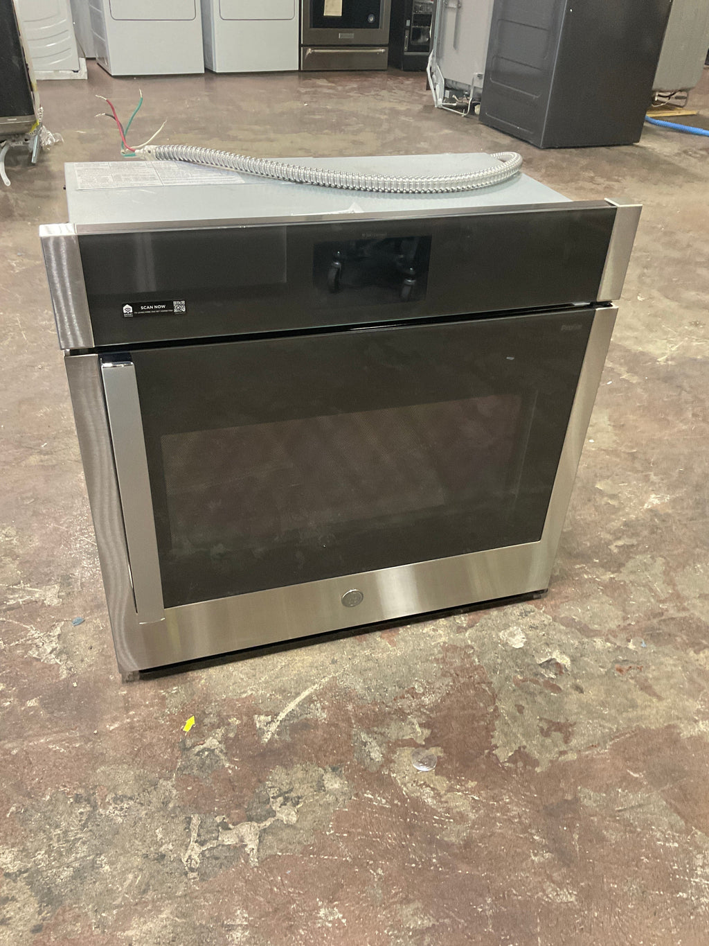 GE Profile™ 30" Smart Built-In Convection Single Wall Oven with Right-Hand Side-Swing Doors