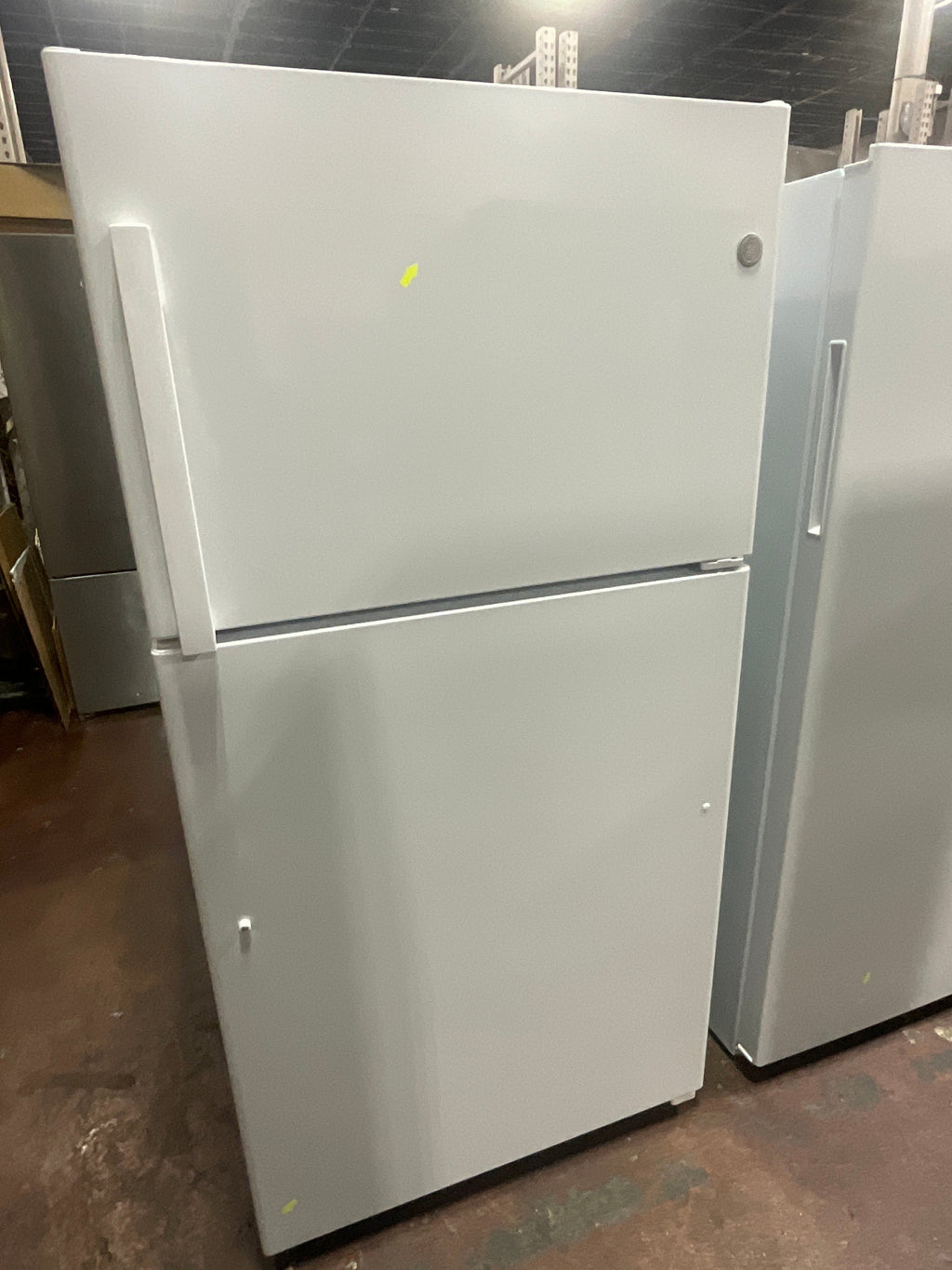 GE® 21.9 Cu. Ft. Garage Ready Top-Freezer Refrigerator