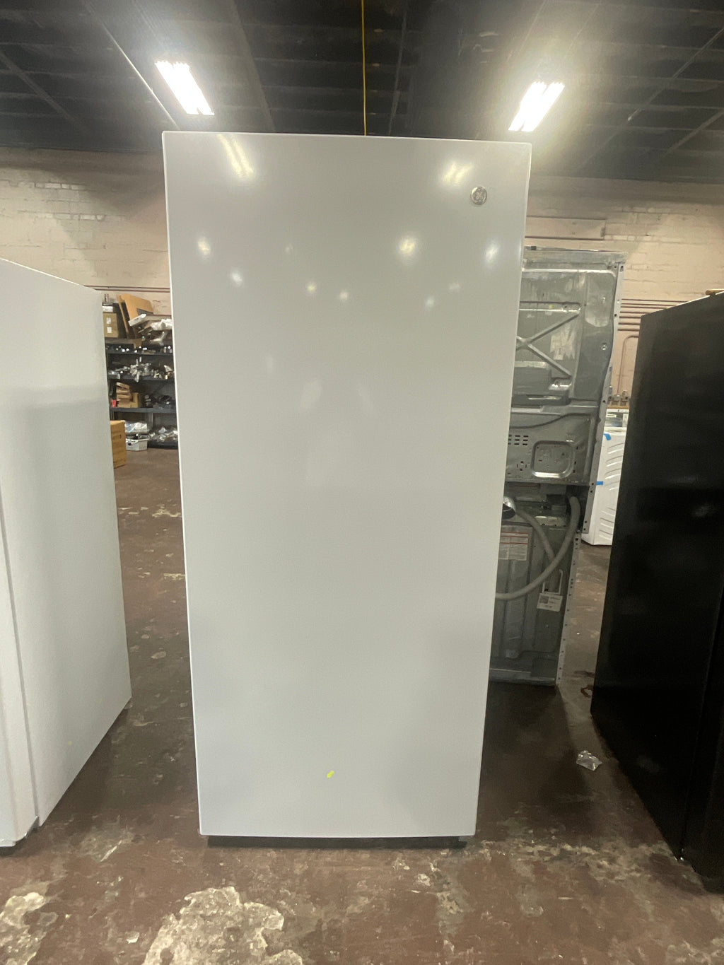 GE® 21.3 Cu. Ft. Frost-Free Garage Ready Upright Freezer