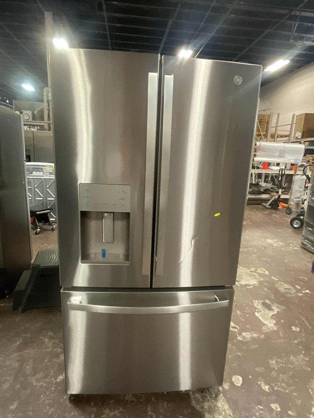 GE ENERGY STAR 25.7 Cu. Ft. Fingerprint Resistant French-Door Refrigerator