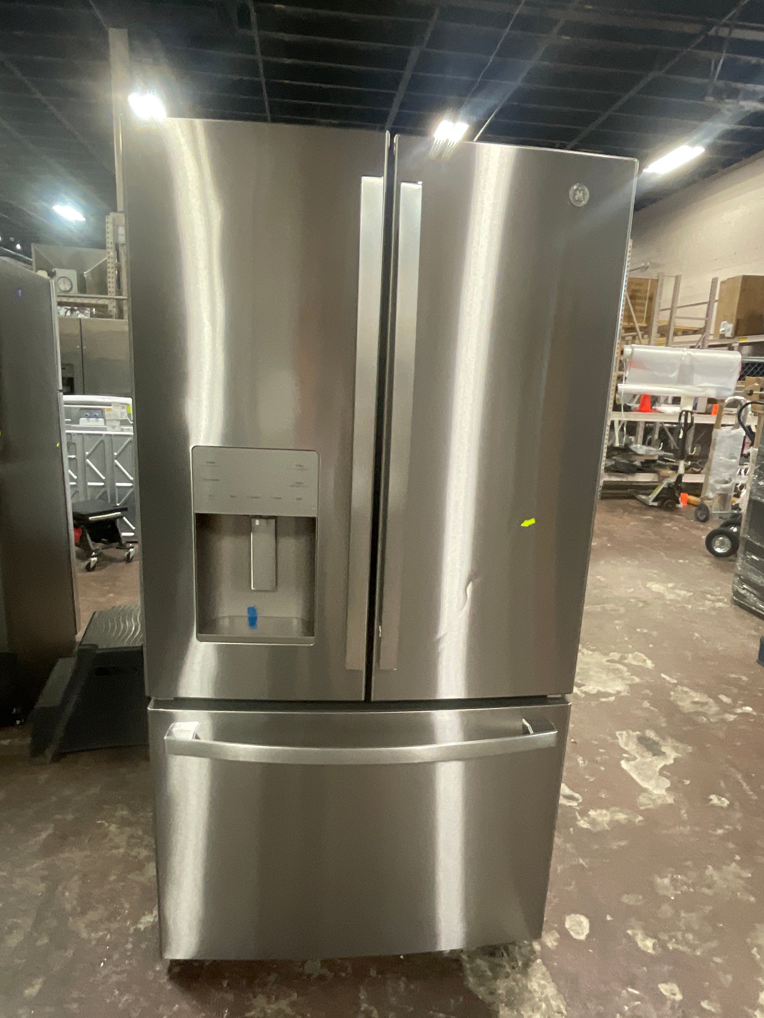 GE ENERGY STAR 25.7 Cu. Ft. Fingerprint Resistant French-Door Refrigerator