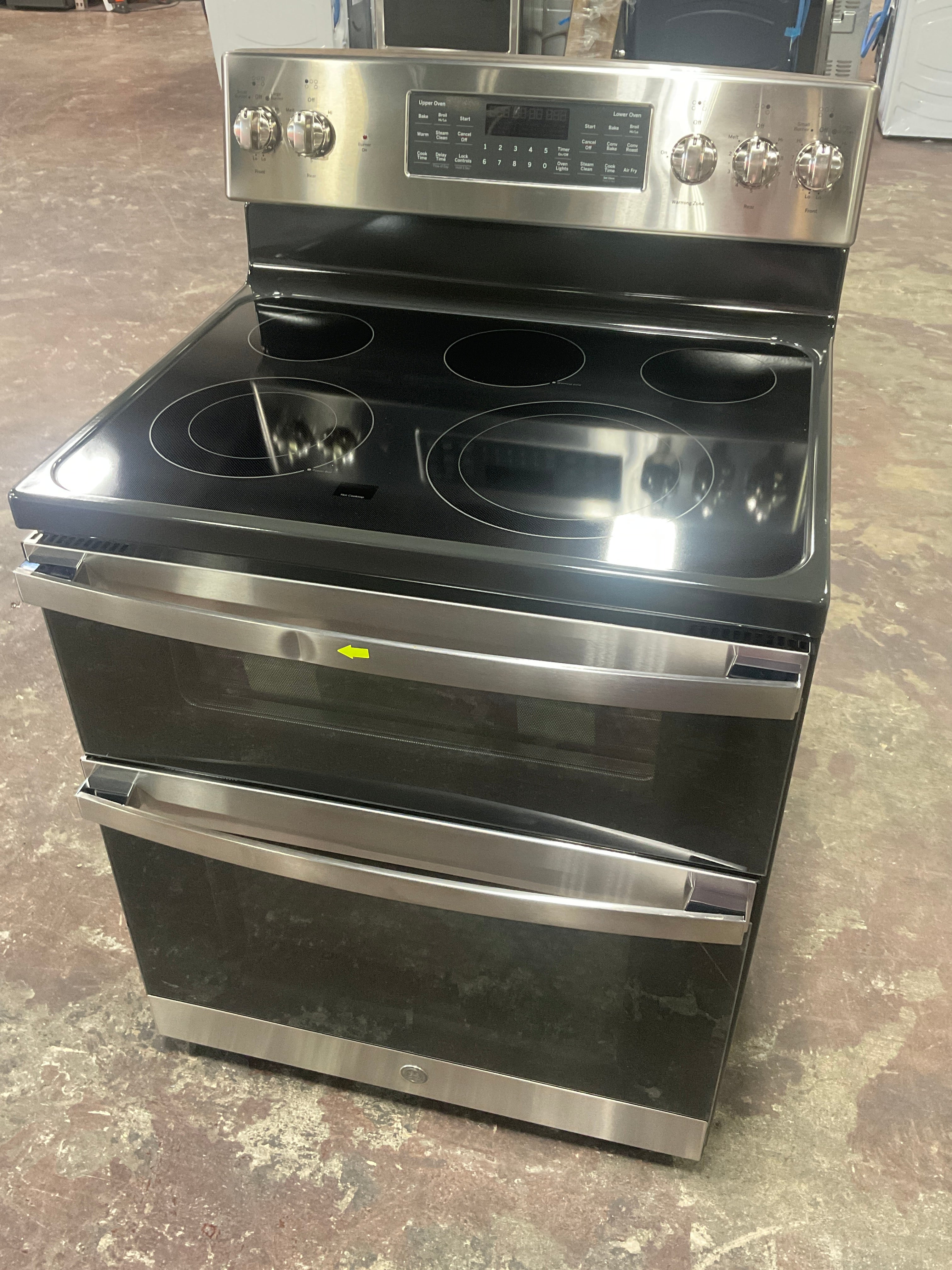 GE 30" Free-Standing Electric Double Oven Convection Range
