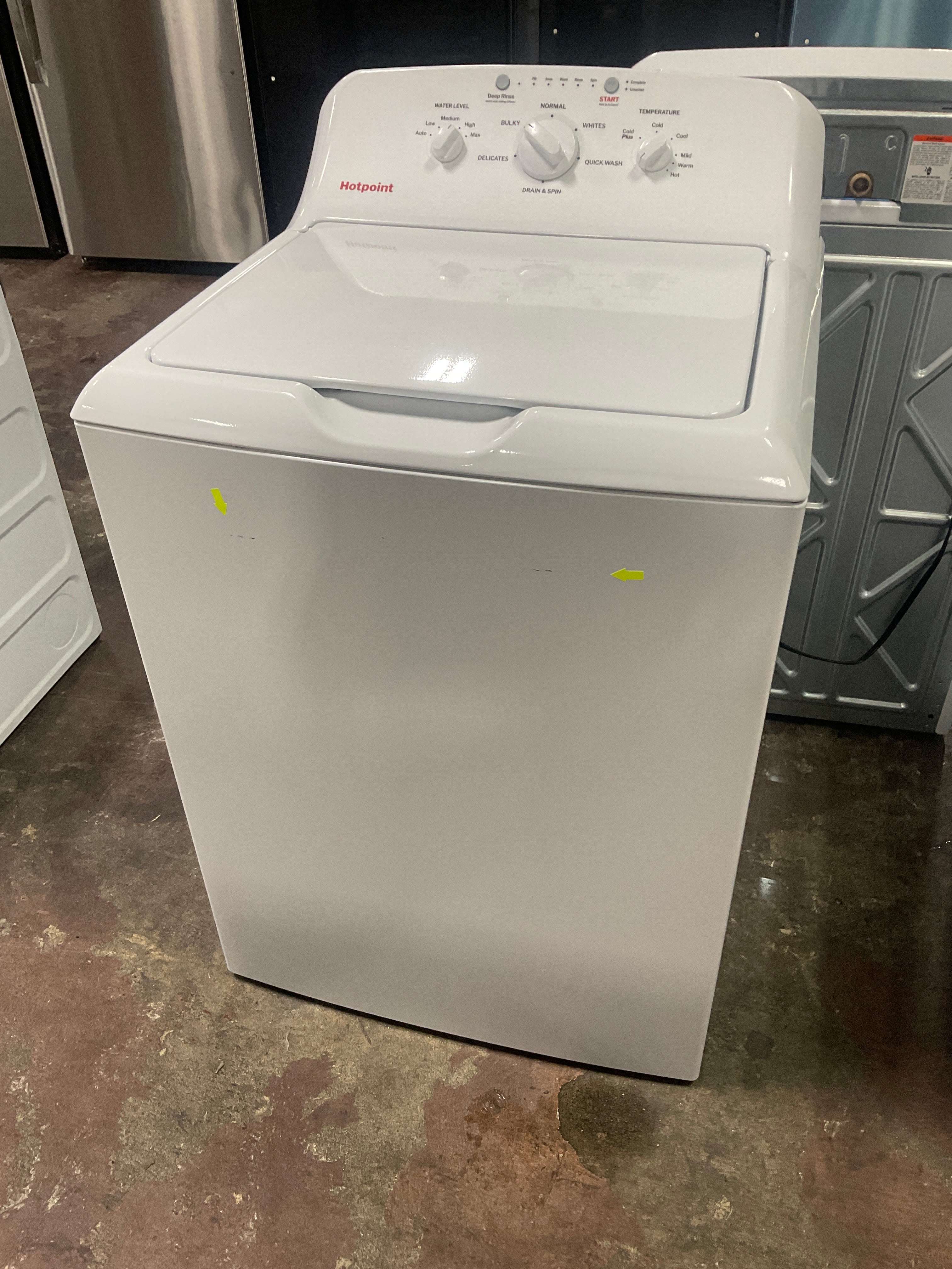 Hotpoint® 4.0 cu. ft. Capacity Washer with Stainless Steel Basket,Cold Plus and Water Level Control