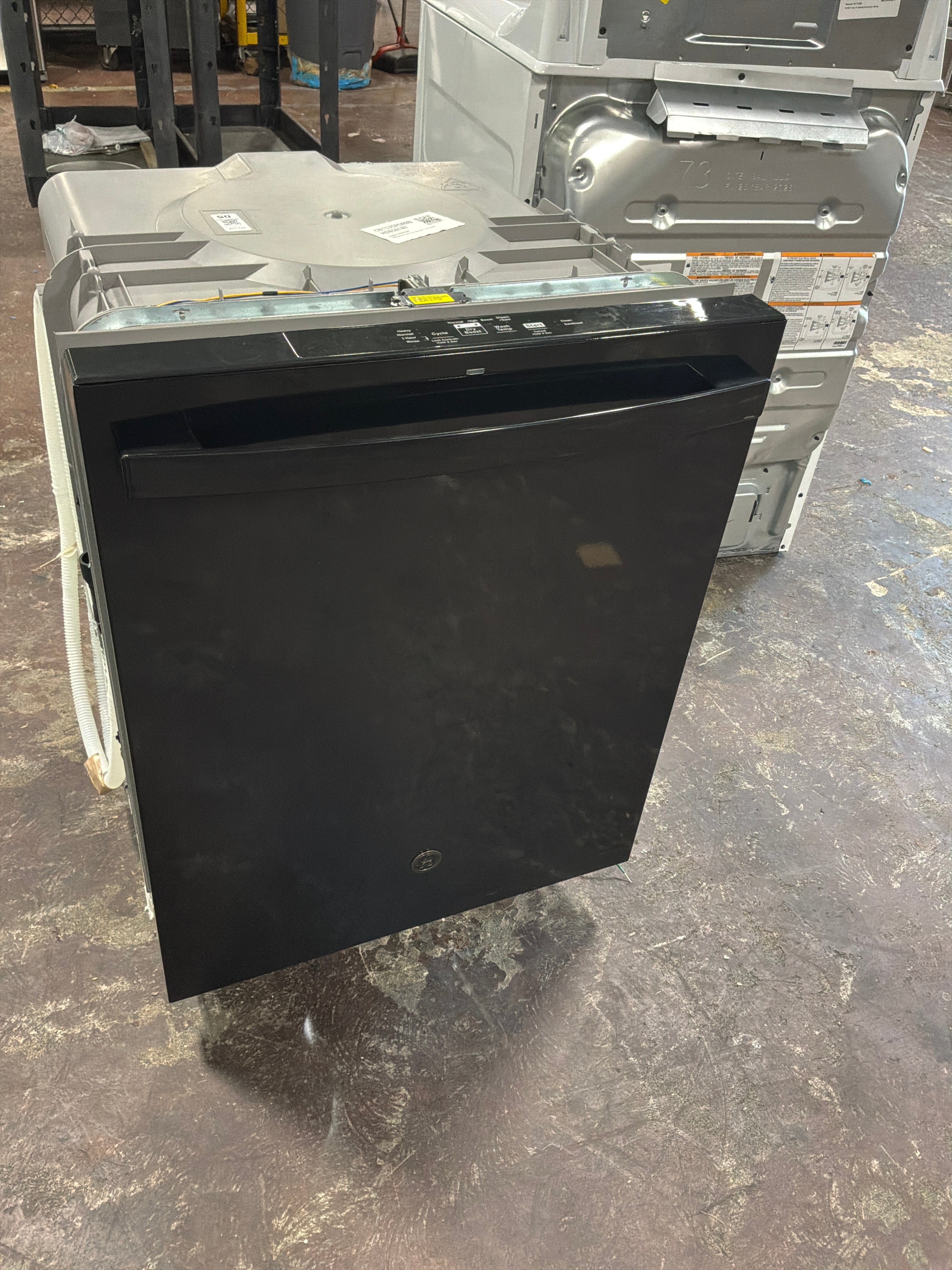 GE® ENERGY STAR® Top Control with Plastic Interior Dishwasher with Sanitize Cycle & Dry Boost