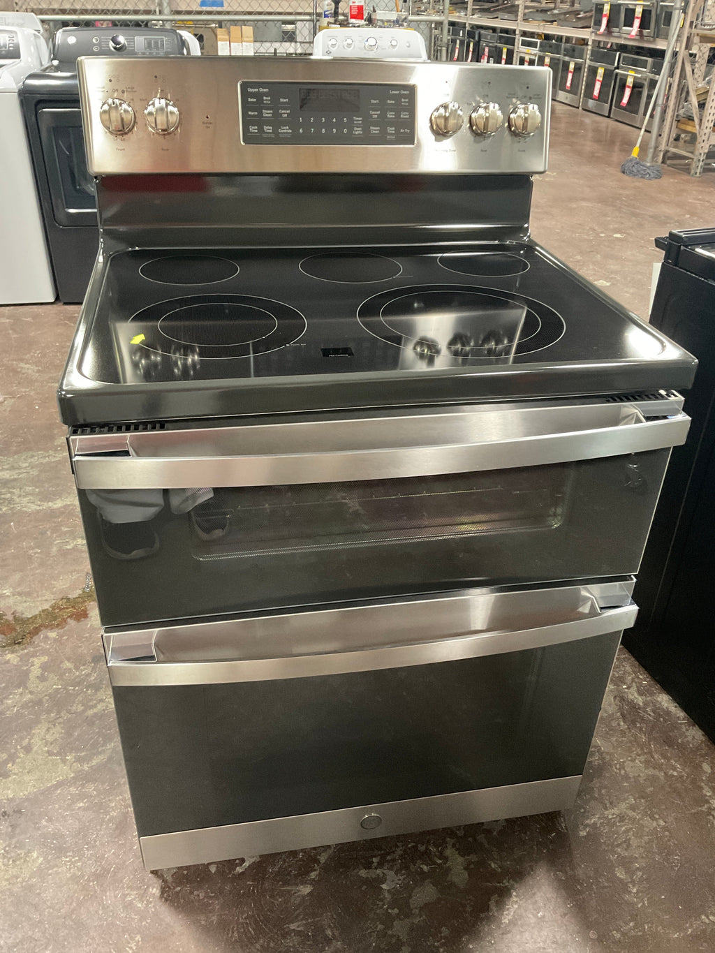 GE 30" Free-Standing Electric Double Oven Convection Range