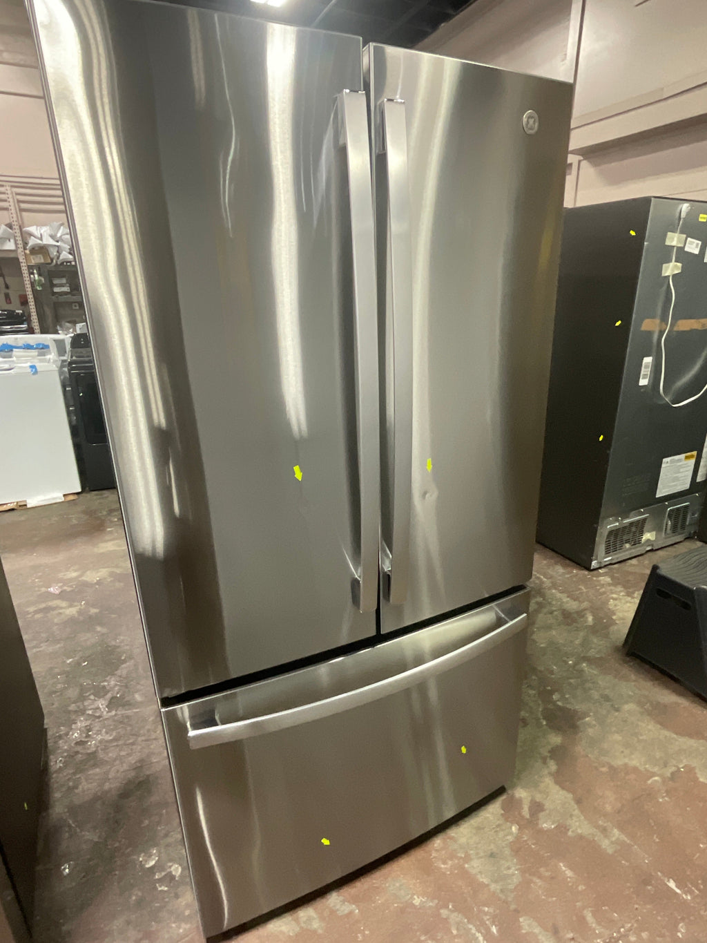 GE ENERGY STAR 27.0 Cu. Ft. Fingerprint Resistant French-Door Refrigerator