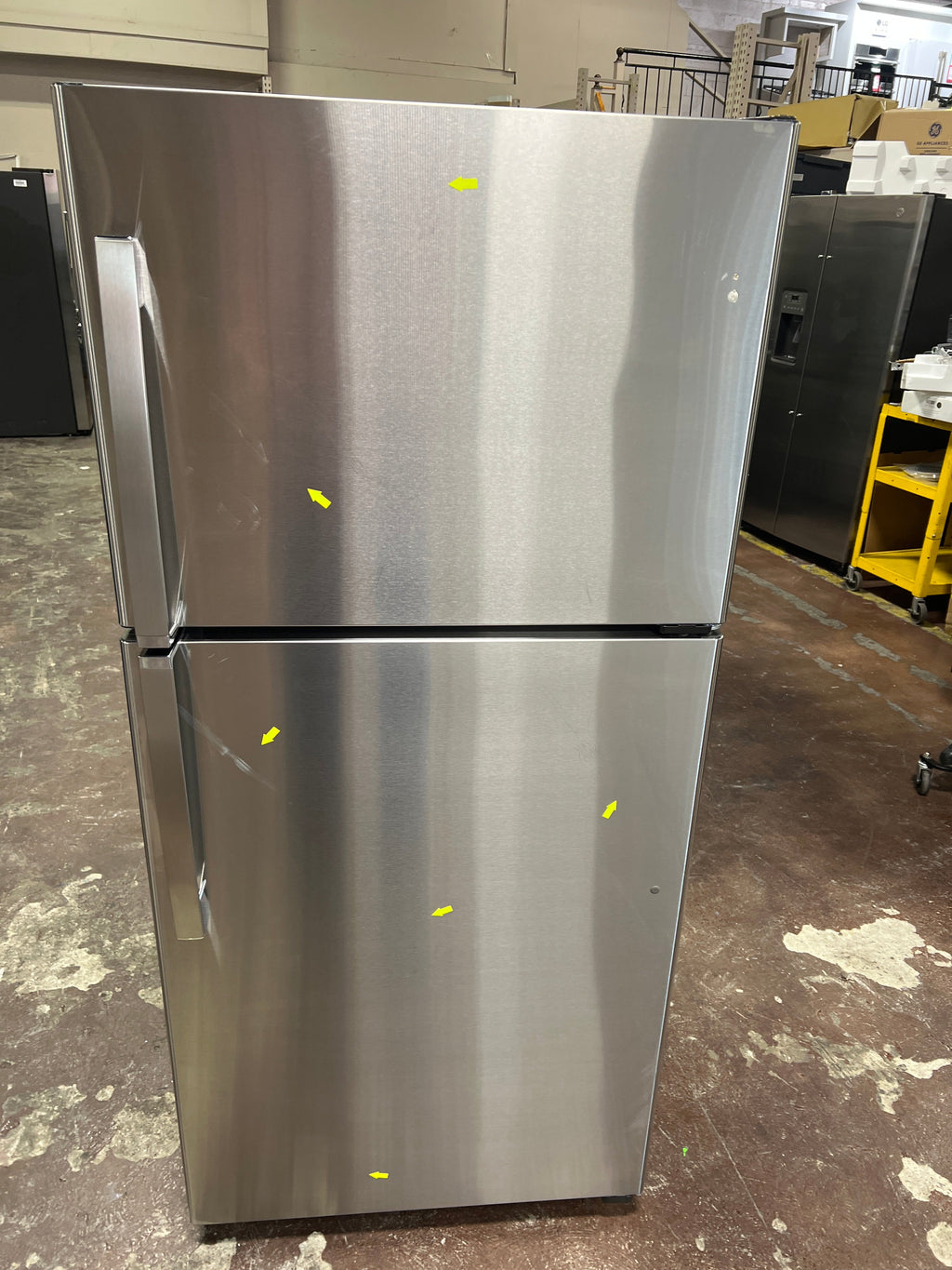 GE GE® ENERGY STAR® 19.2 Cu. Ft. Top-Freezer Refrigerator