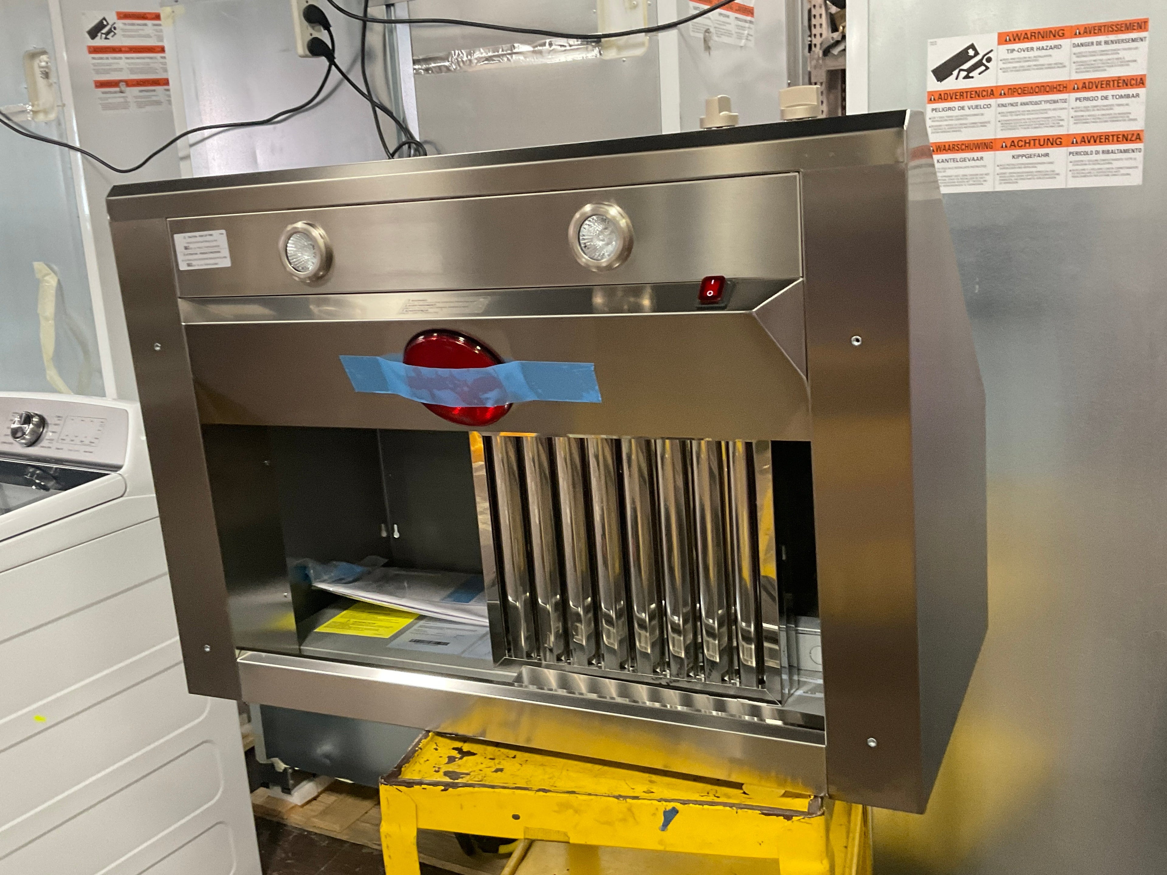 GE Monogram 36" Stainless Steel Professional Hood