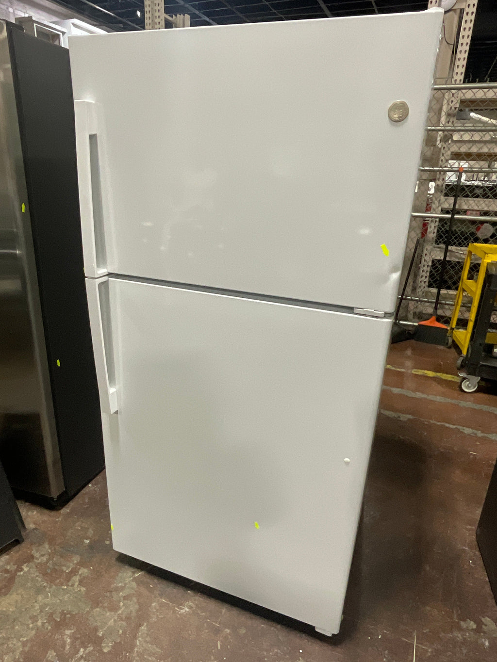 GE® 21.9 Cu. Ft. Garage Ready Top-Freezer Refrigerator